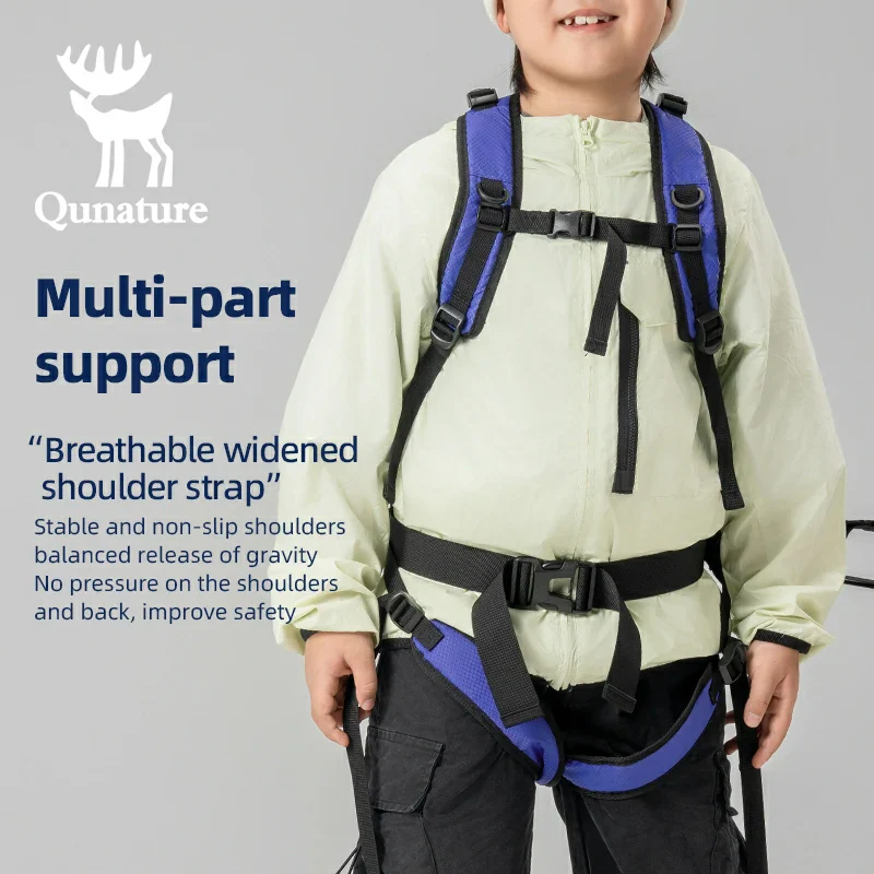 Qunature Kids’ Ski Training Backpack With Traction Rope-H53 - Image 8