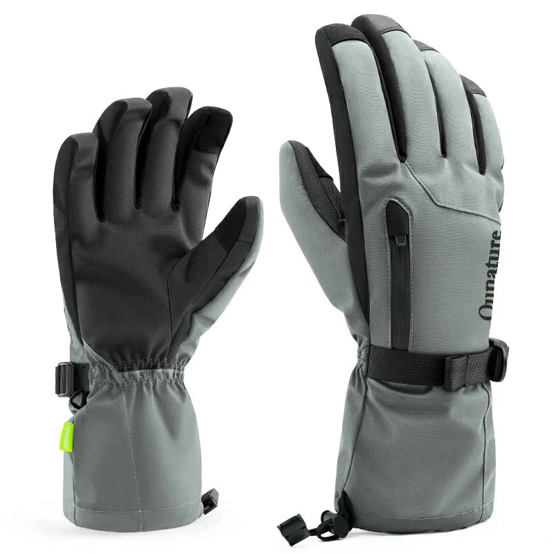 Qunature Ski Gloves  Multi-Fabric, Touchscreen, Warmth Lock - Image 2