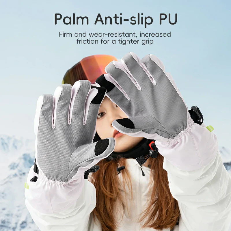 Qunature Ski Gloves  Multi-Fabric, Touchscreen, Warmth Lock - Image 7
