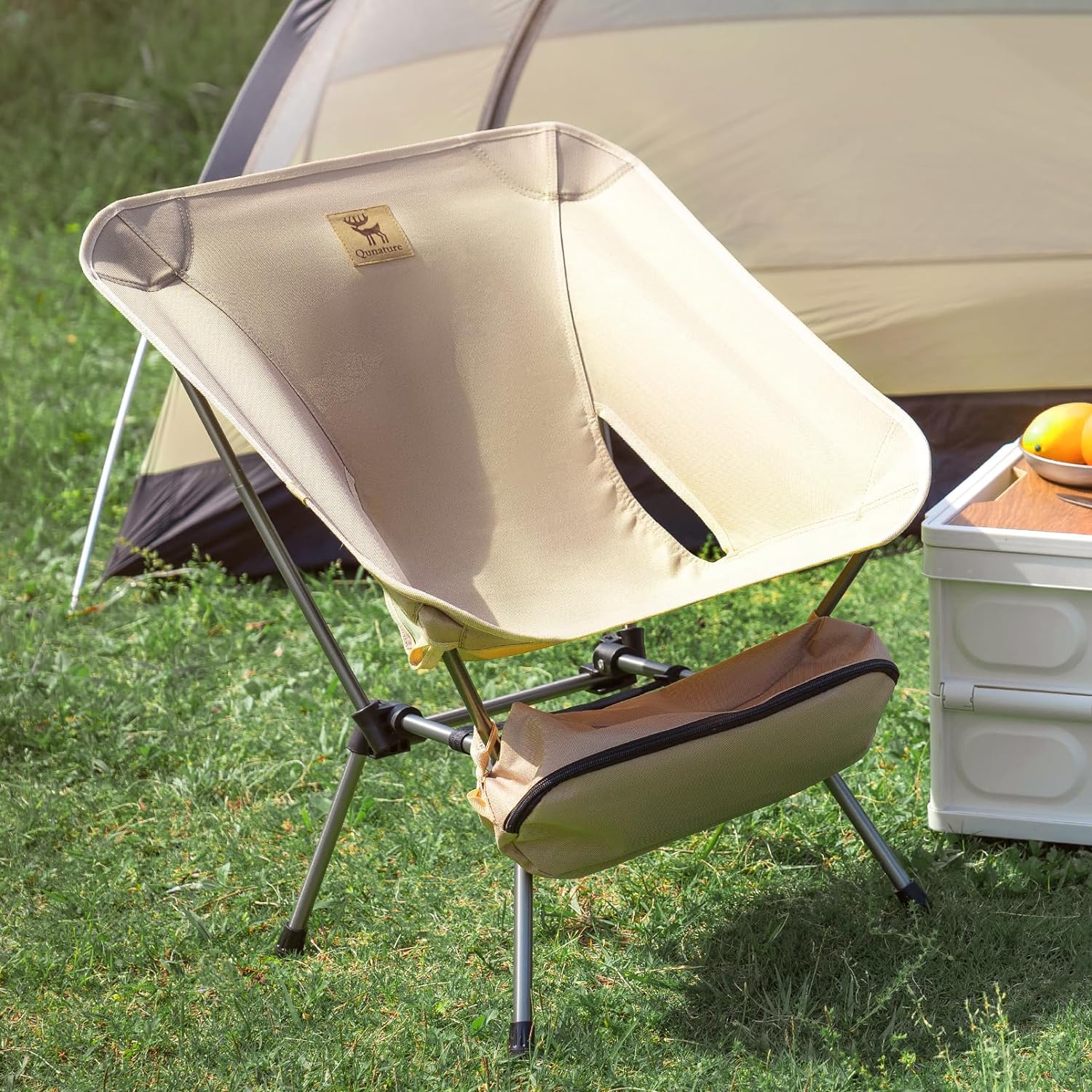 Qunature Ultra Lightweight Folding Camp Chair with Storage Bag Supports 260 lbs - Image 15