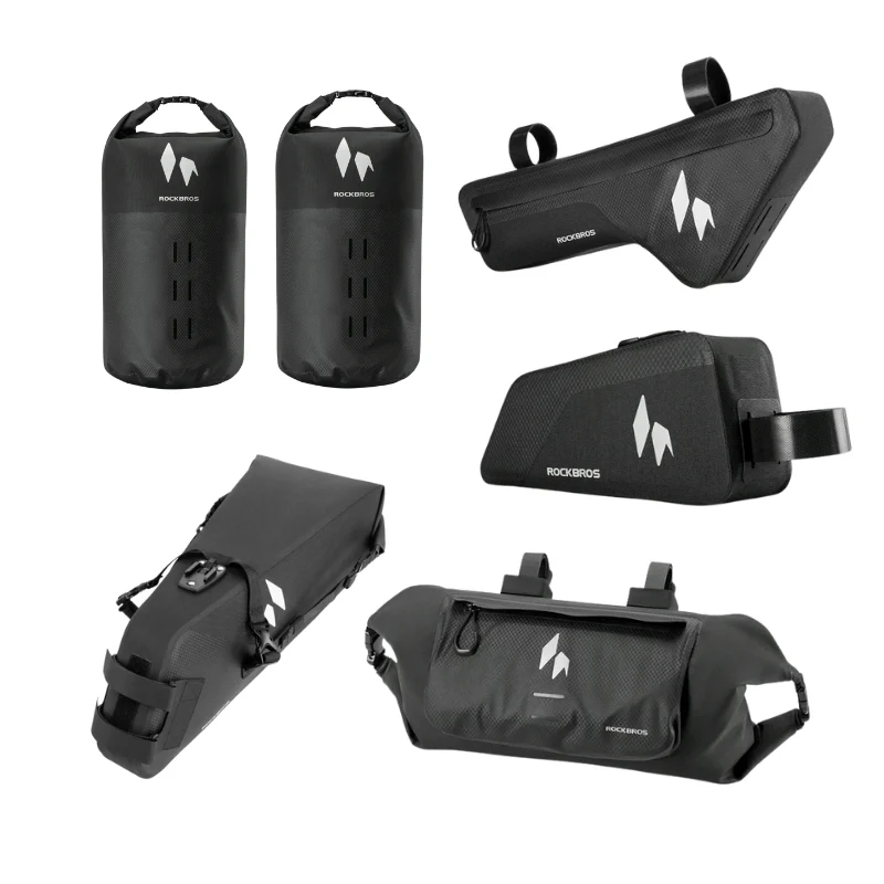 RideMate 100% Waterproof Bike Bags Set - Image 2