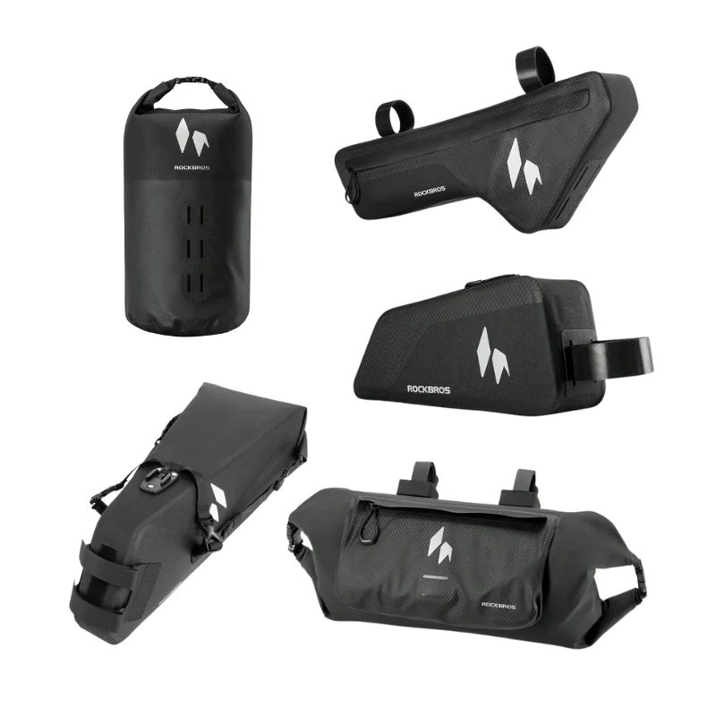 RideMate 100% Waterproof Bike Bags Set - Image 3