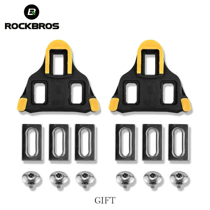 Self-Lock Road Bike Pedals with Shimano SPD-SL/Look KEO Cleat System (Pair) - Image 14