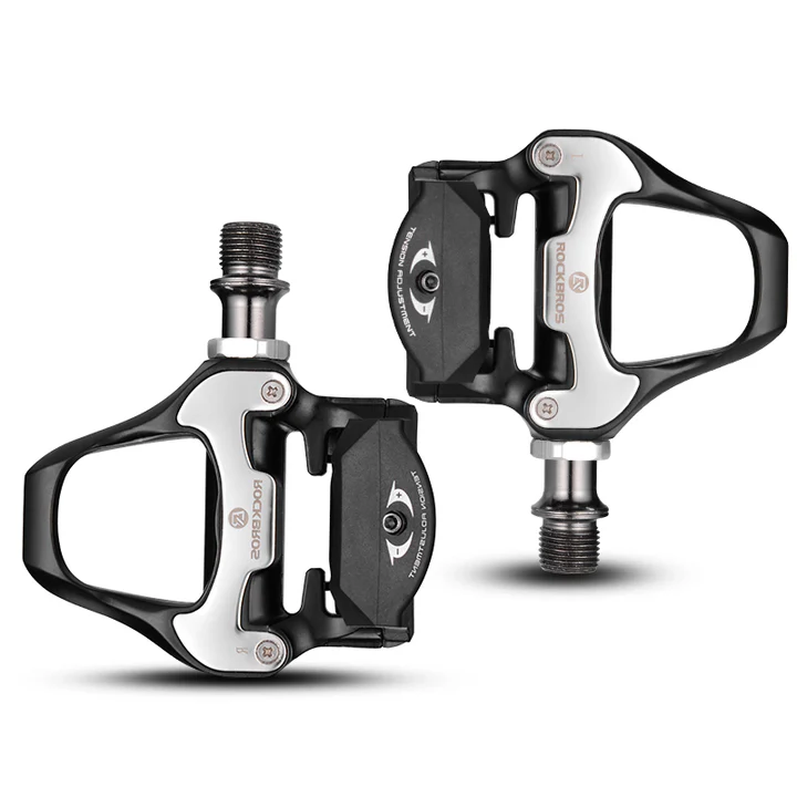 Self-Lock Road Bike Pedals with Shimano SPD-SL/Look KEO Cleat System (Pair) - Image 4
