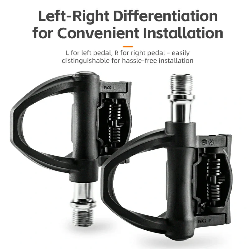 Road MTB Lightweight Clipless Bicycle Pedals 9/16'' with SPD-SL System - Image 5