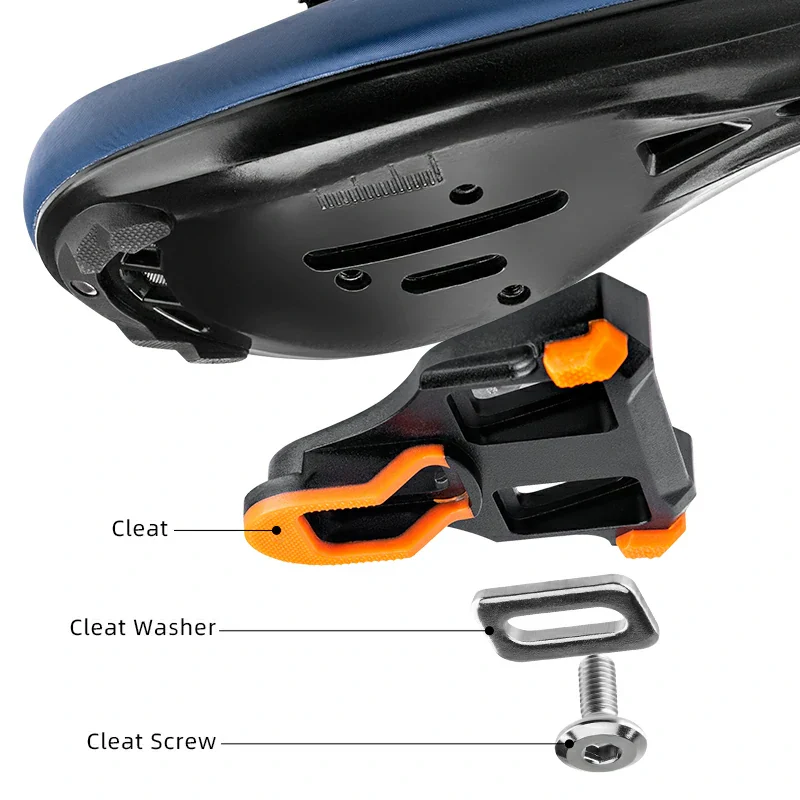 Road MTB Lightweight Clipless Bicycle Pedals 9/16'' with SPD-SL System - Image 6
