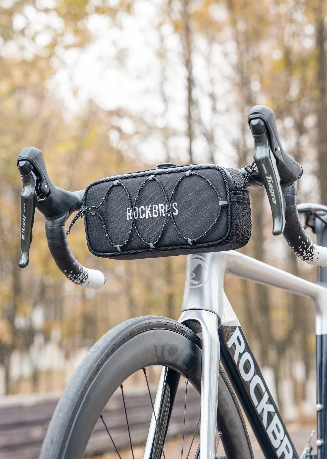 ROCKBROS Square Handlebar Bag-Road to sky - Image 8