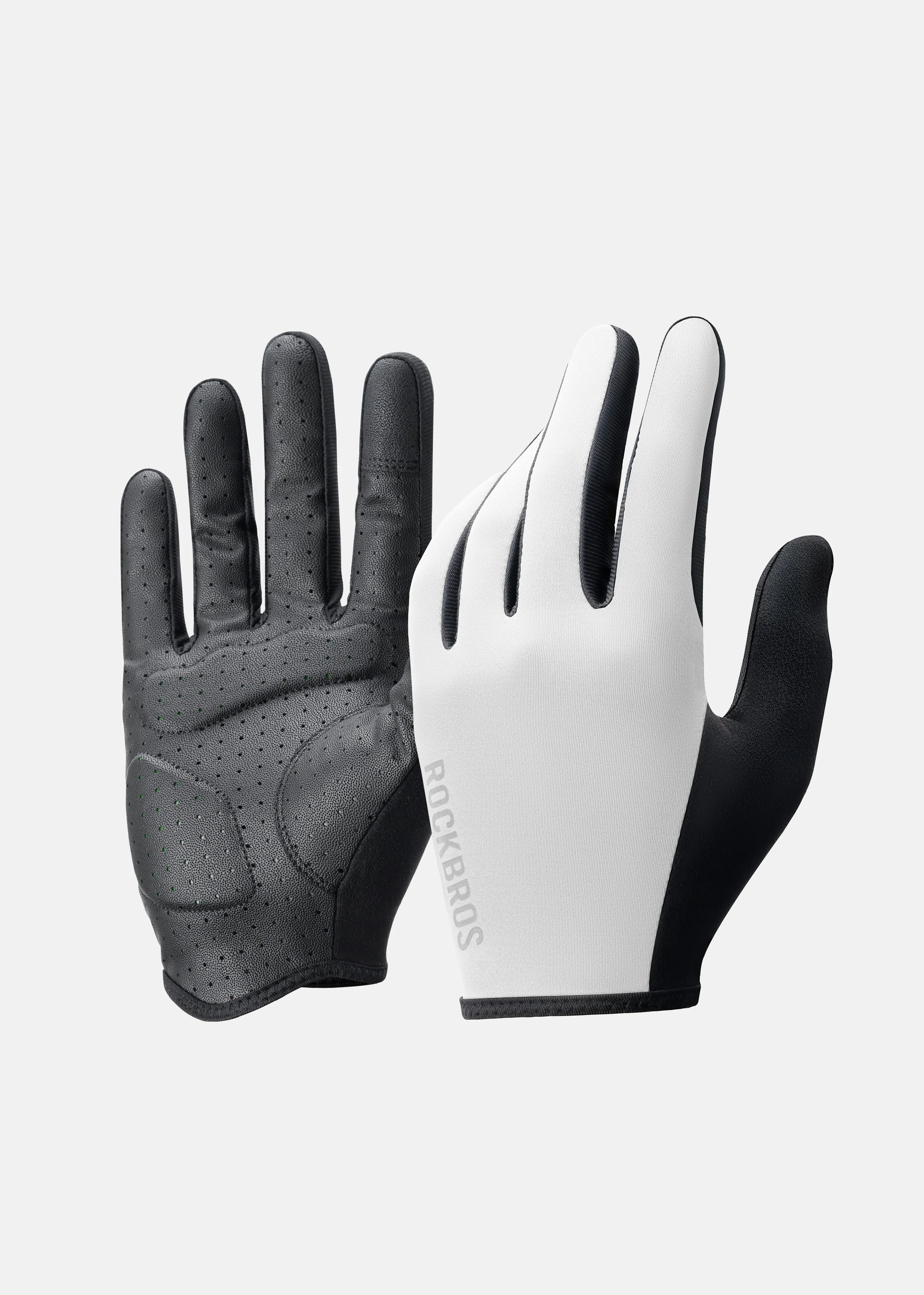 ROCKBROS Road-to-Sky Fine Sheepskin Full Finger Gloves - Image 11