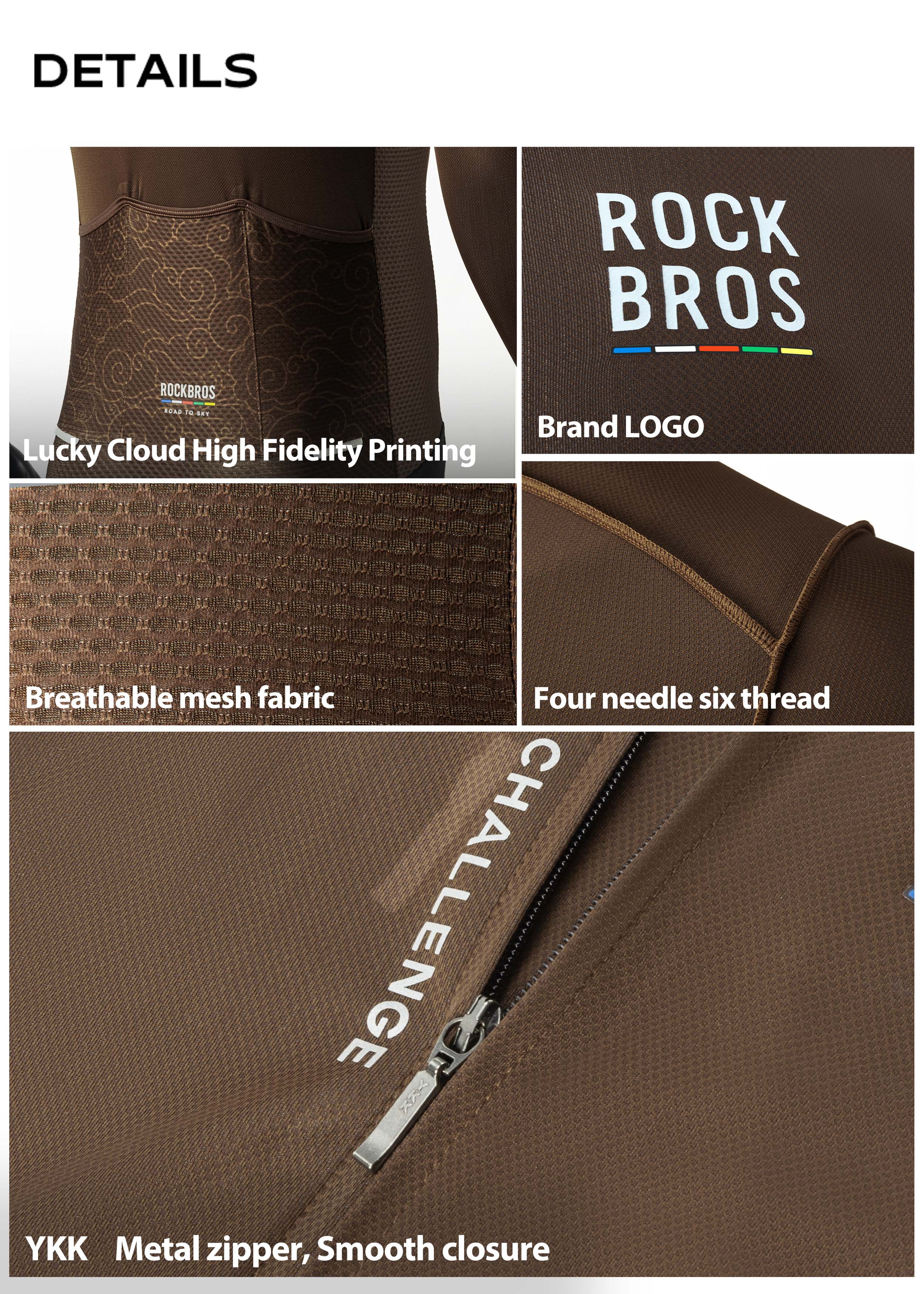Road to Sky Men's Cycling Long-Sleeve Jersey Pro | ROCKBROS - Image 5