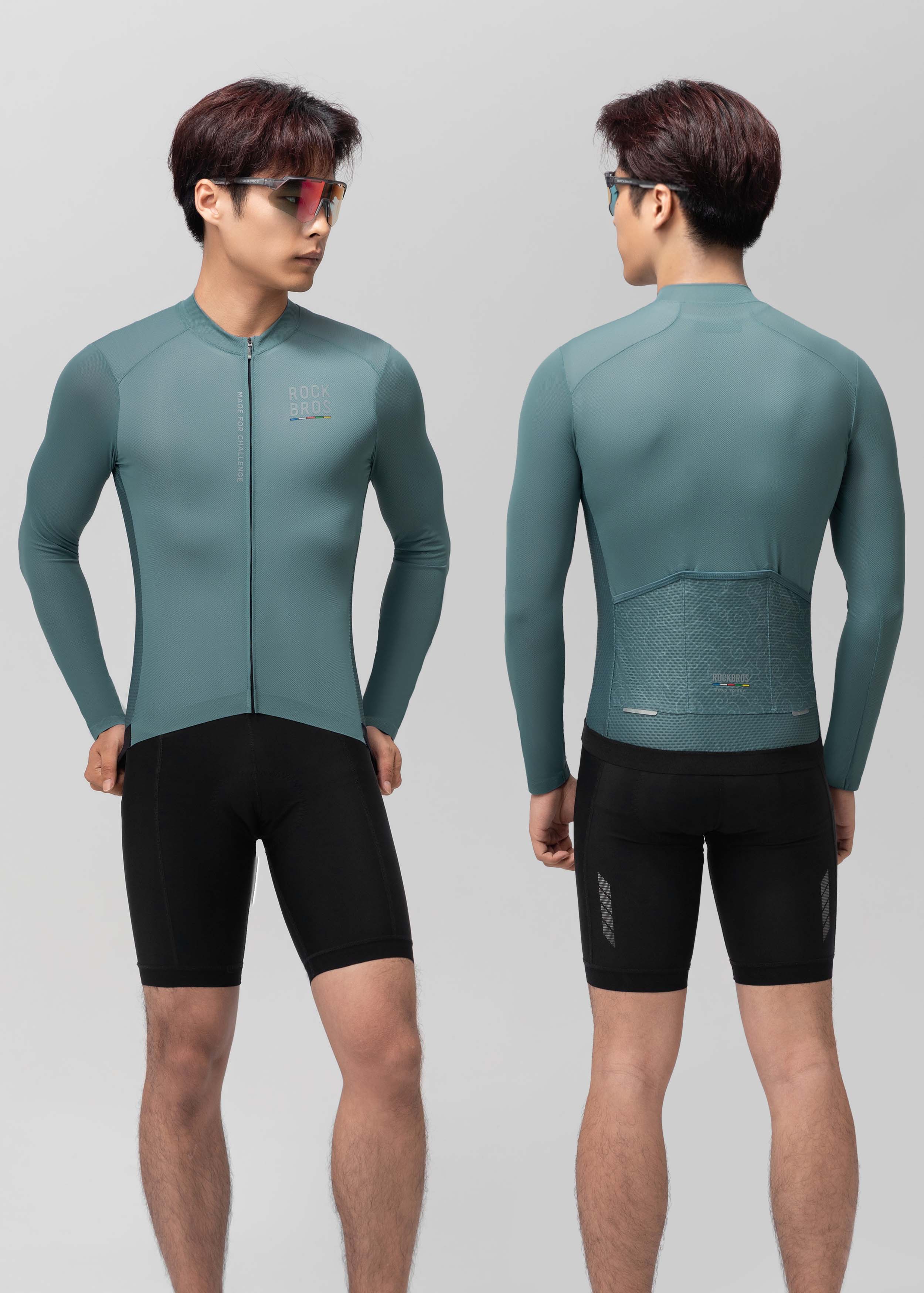 Road to Sky Men's Cycling Long-Sleeve Jersey Pro | ROCKBROS - Image 9