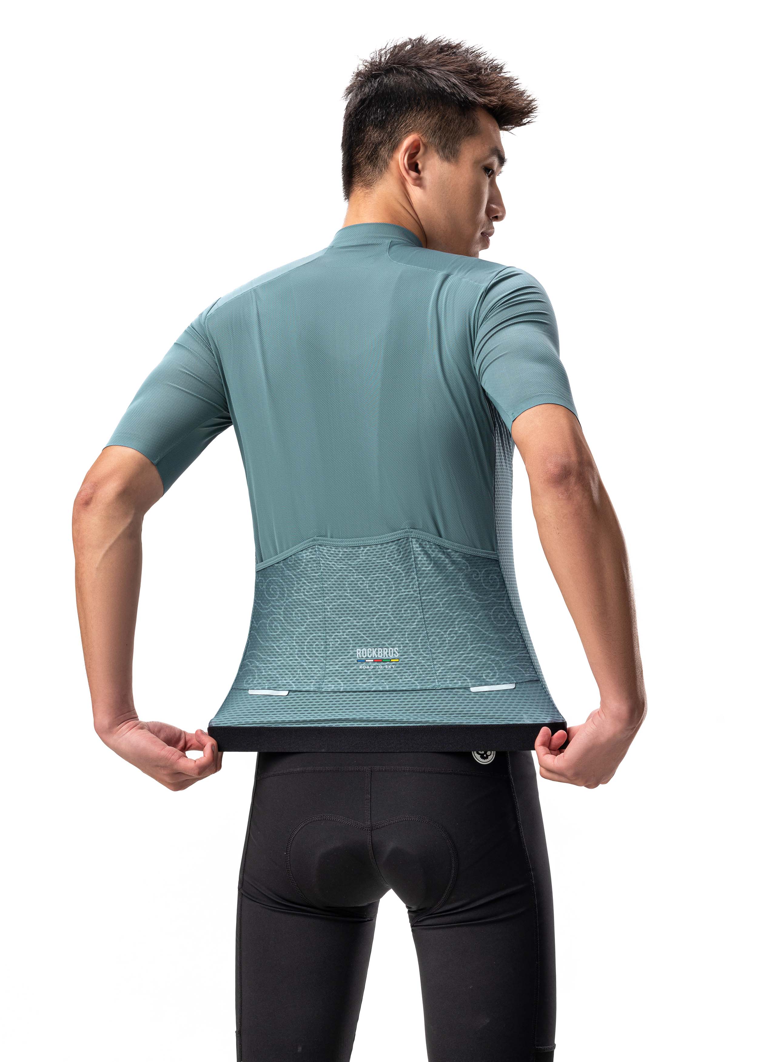Road to Sky Men's Cycling Short-Sleeved Jersey Pro | ROCKBROS - Image 11