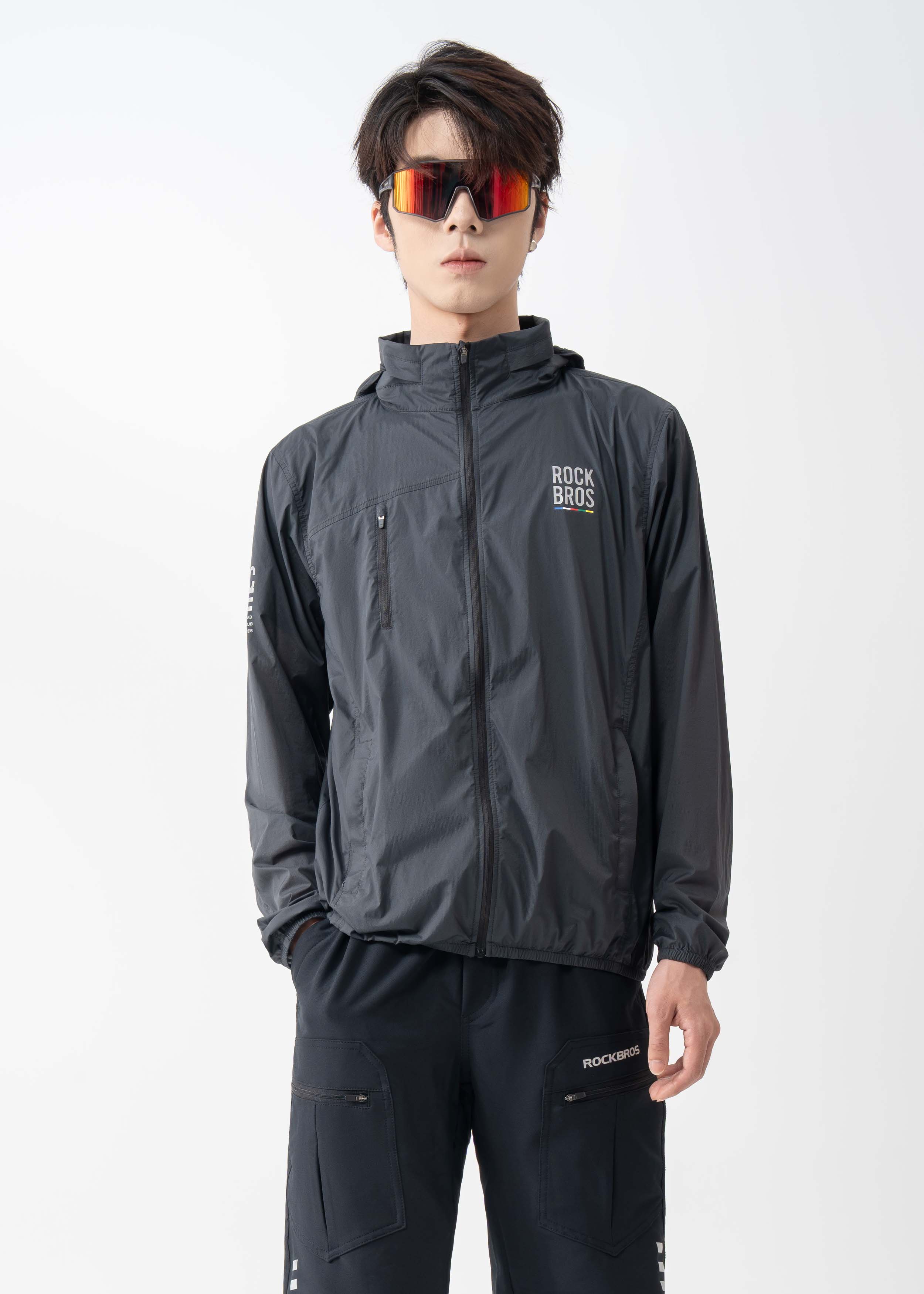 Road to Sky Men's Lightweight Cycling Windbreaker | ROCKBROS - Image 14