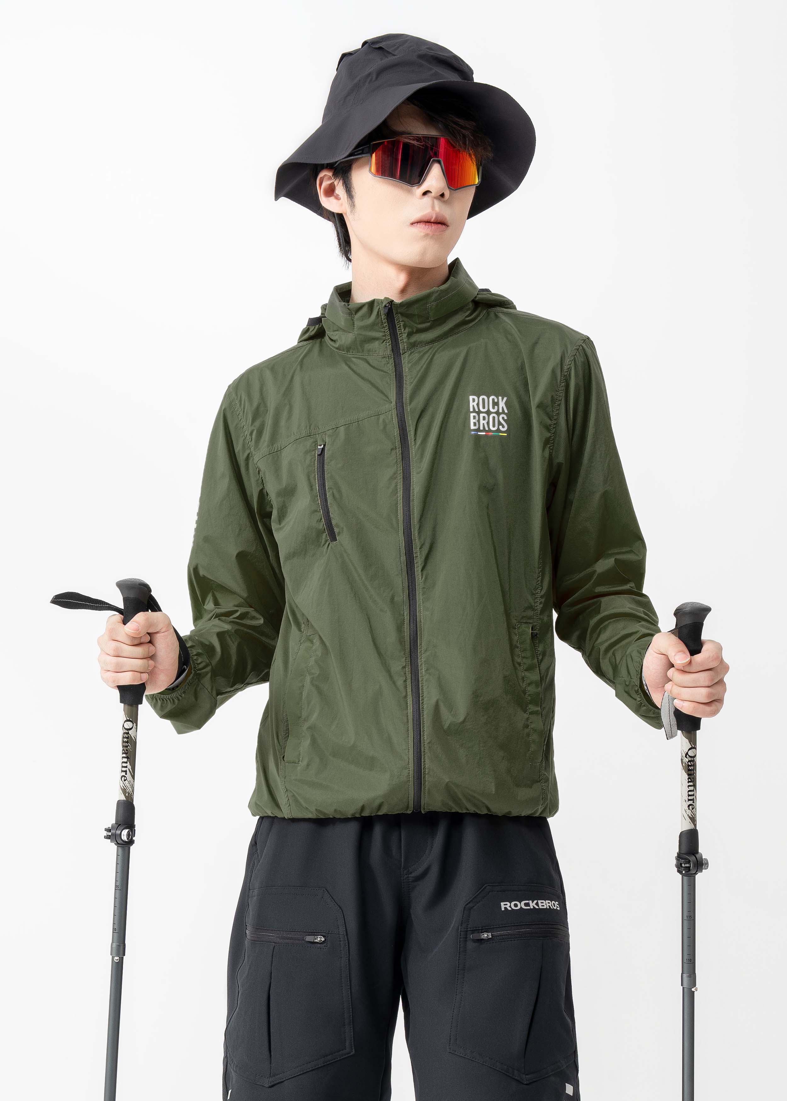 Road to Sky Men's Lightweight Cycling Windbreaker | ROCKBROS - Image 17