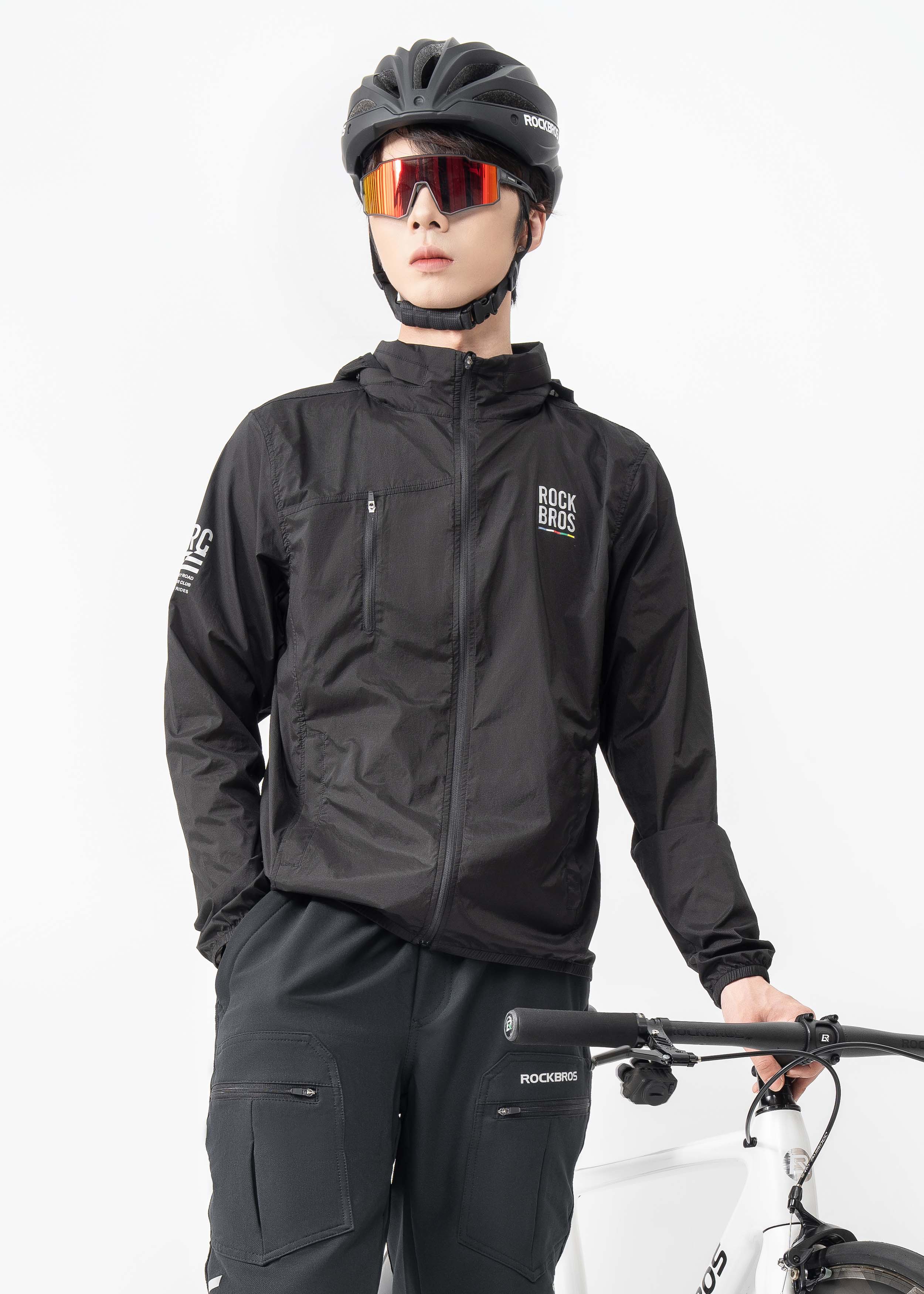 Road to Sky Men's Lightweight Cycling Windbreaker | ROCKBROS - Image 8