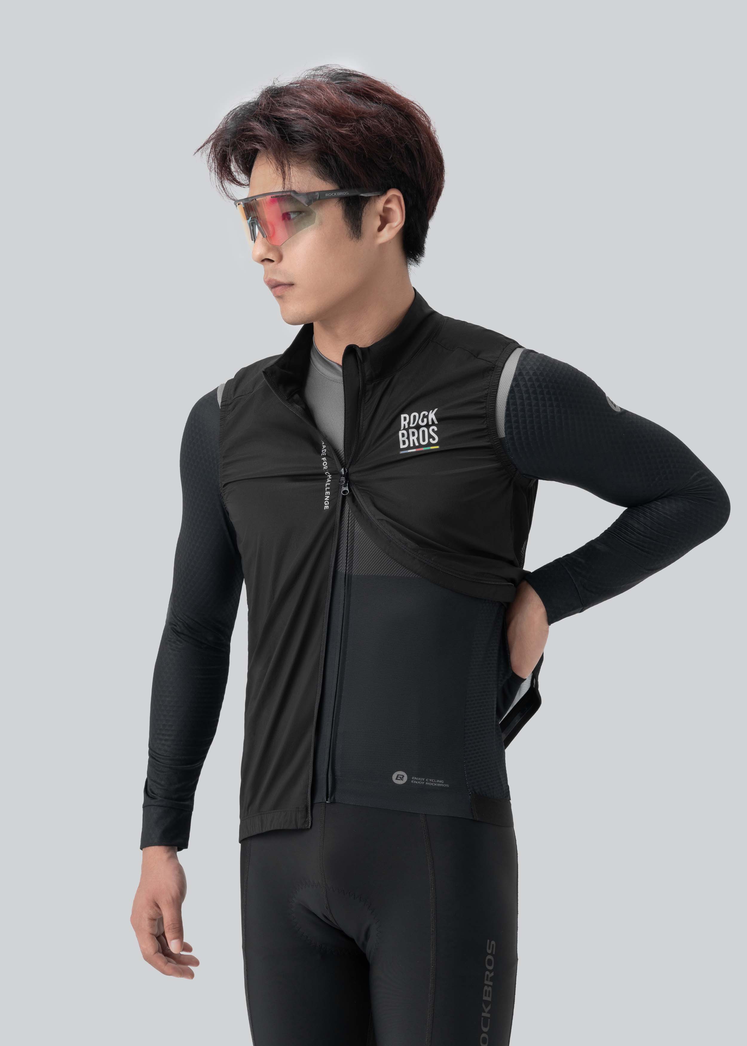 Road to Sky Men's Ultra Lighweight Gilet | ROCKBROS - Image 6