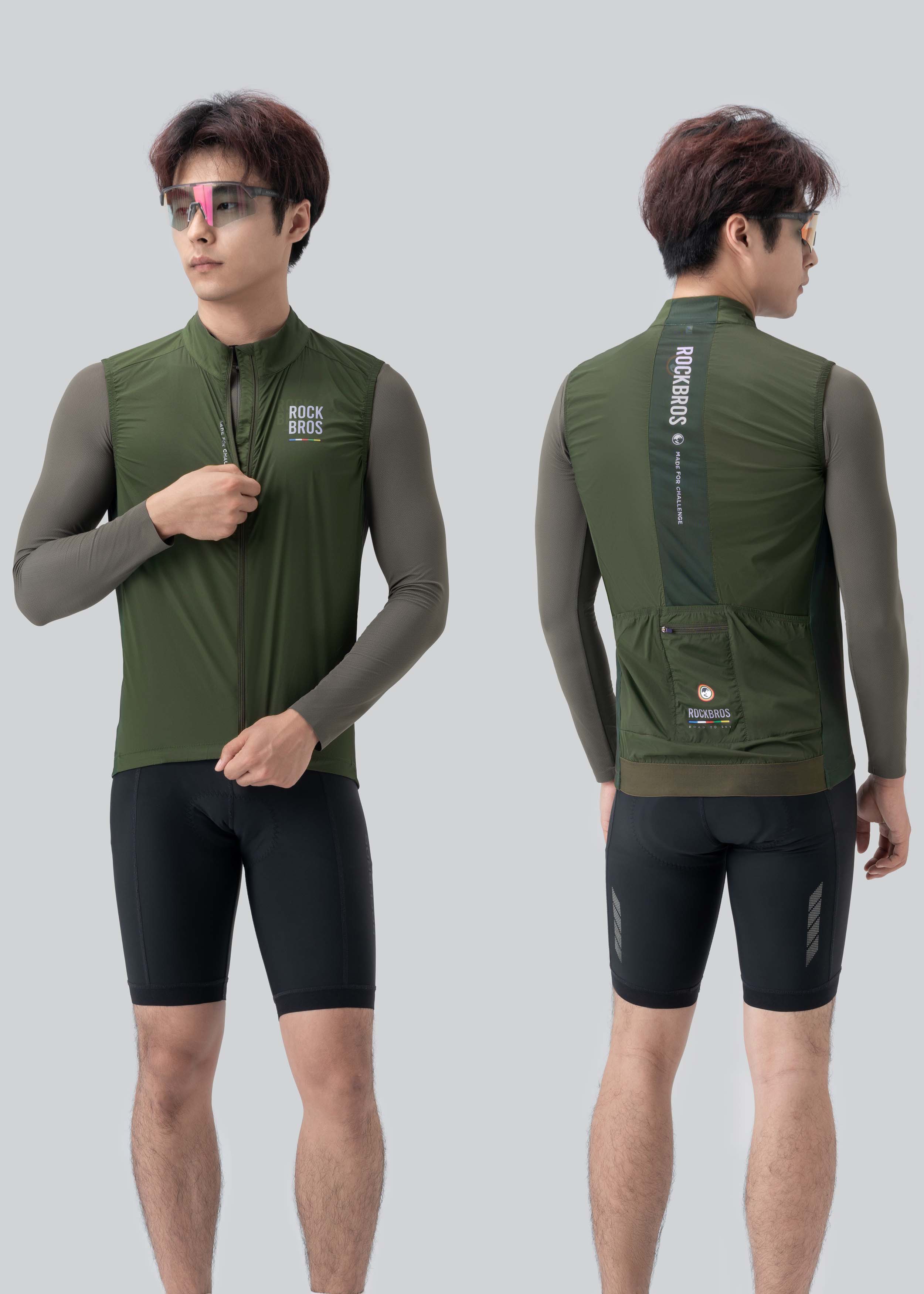 Road to Sky Men's Ultra Lighweight Gilet | ROCKBROS - Image 9