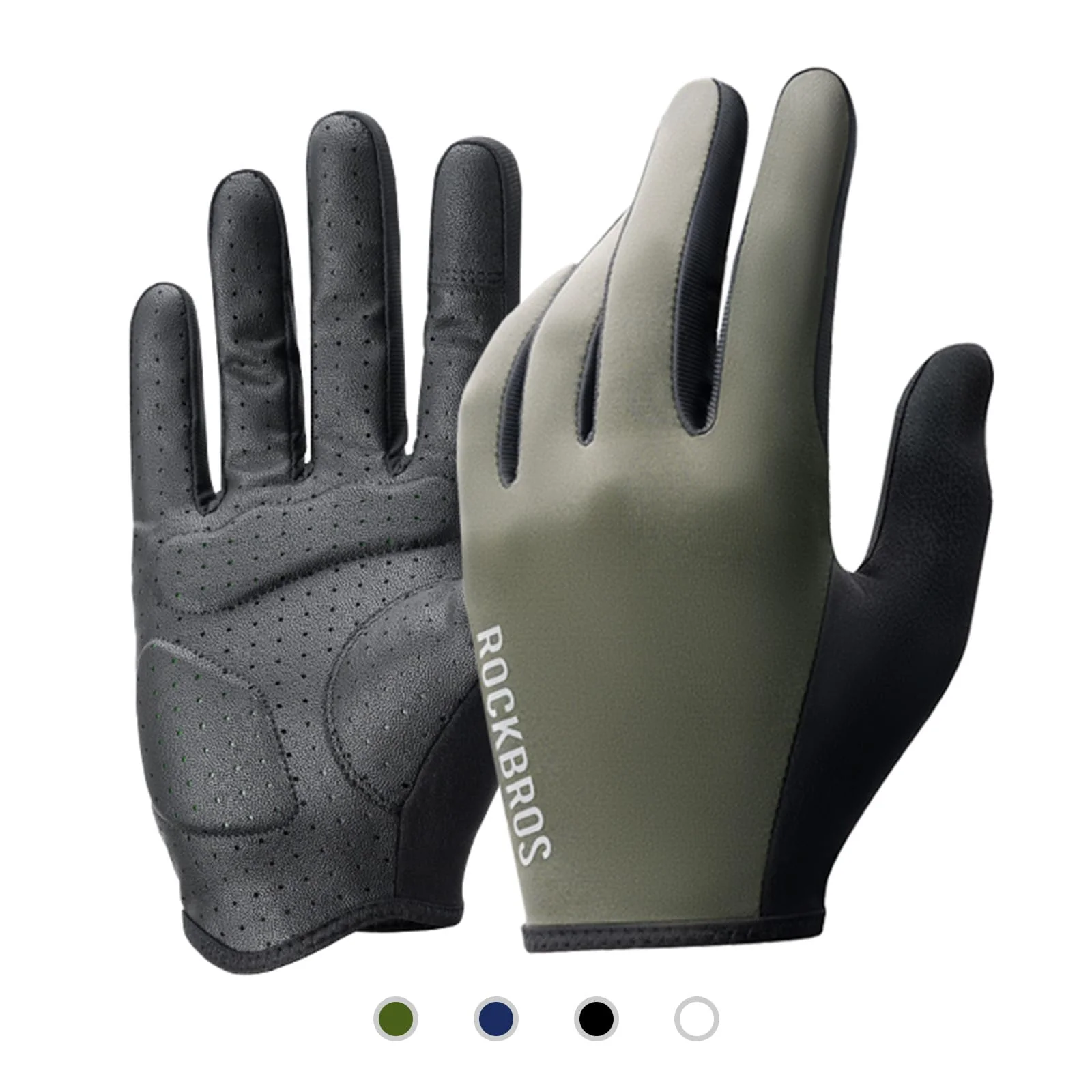 ROCKBROS Road-to-Sky Spring Summer Cycling Gloves Full Finger Touch Screen - Image 11