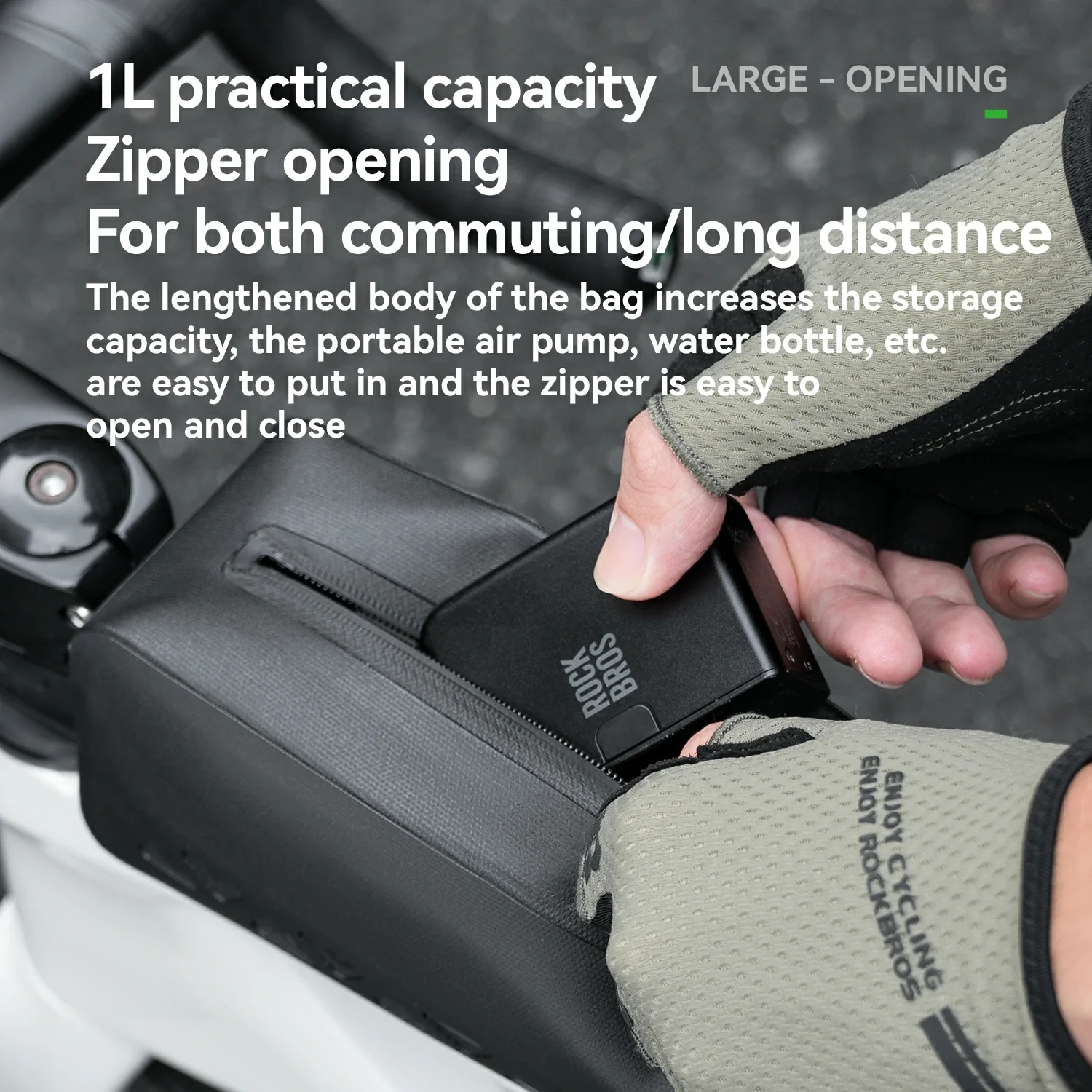 ROCKBROS 100% Waterproof Bike Bag Set Road-to-Sky - Image 21