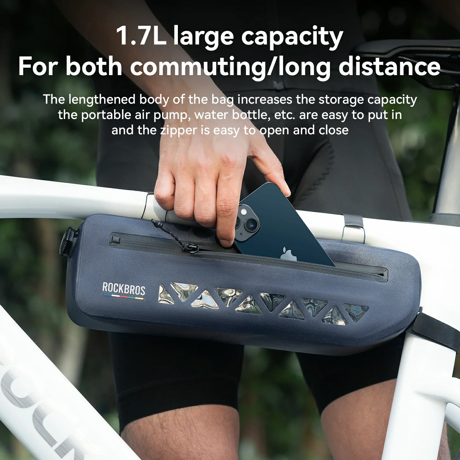 ROCKBROS 100% Waterproof Bike Bag Set Road-to-Sky - Image 23