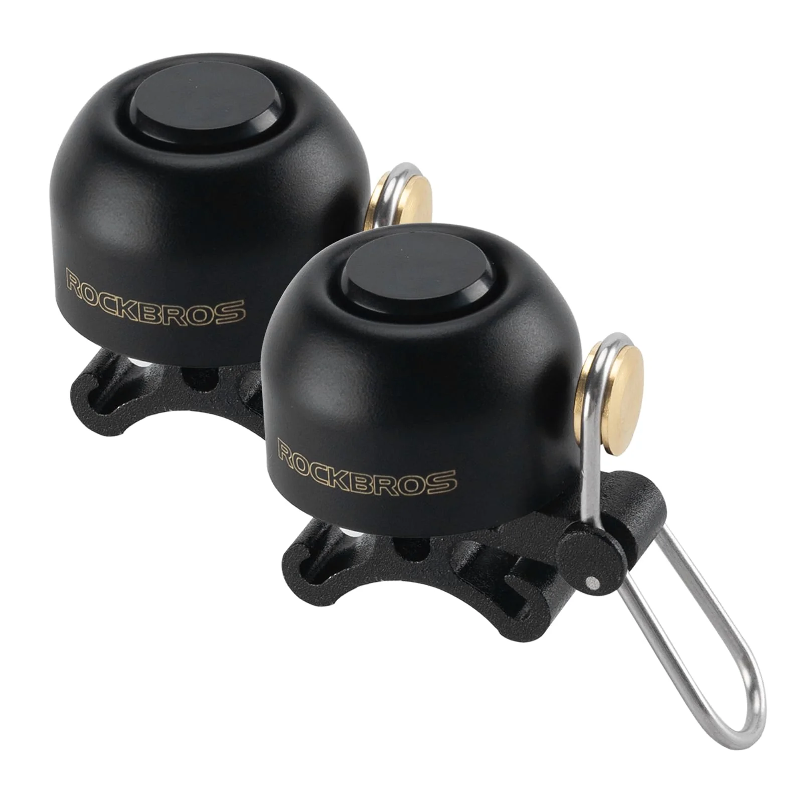 ROCKBROS 100dB Bike Bell, Loud Bicycle Bell for Adults & Kids, Fits 0.87-1.34in Handlebars - Image 16