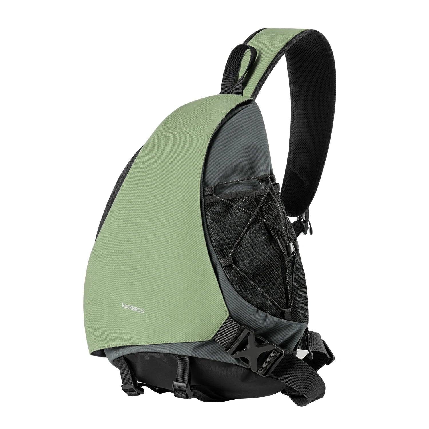 ROCKBROS 11.5L Sling Crossbody Backpack Shoulder Magnetic Buckle Travel Bag - Image 8