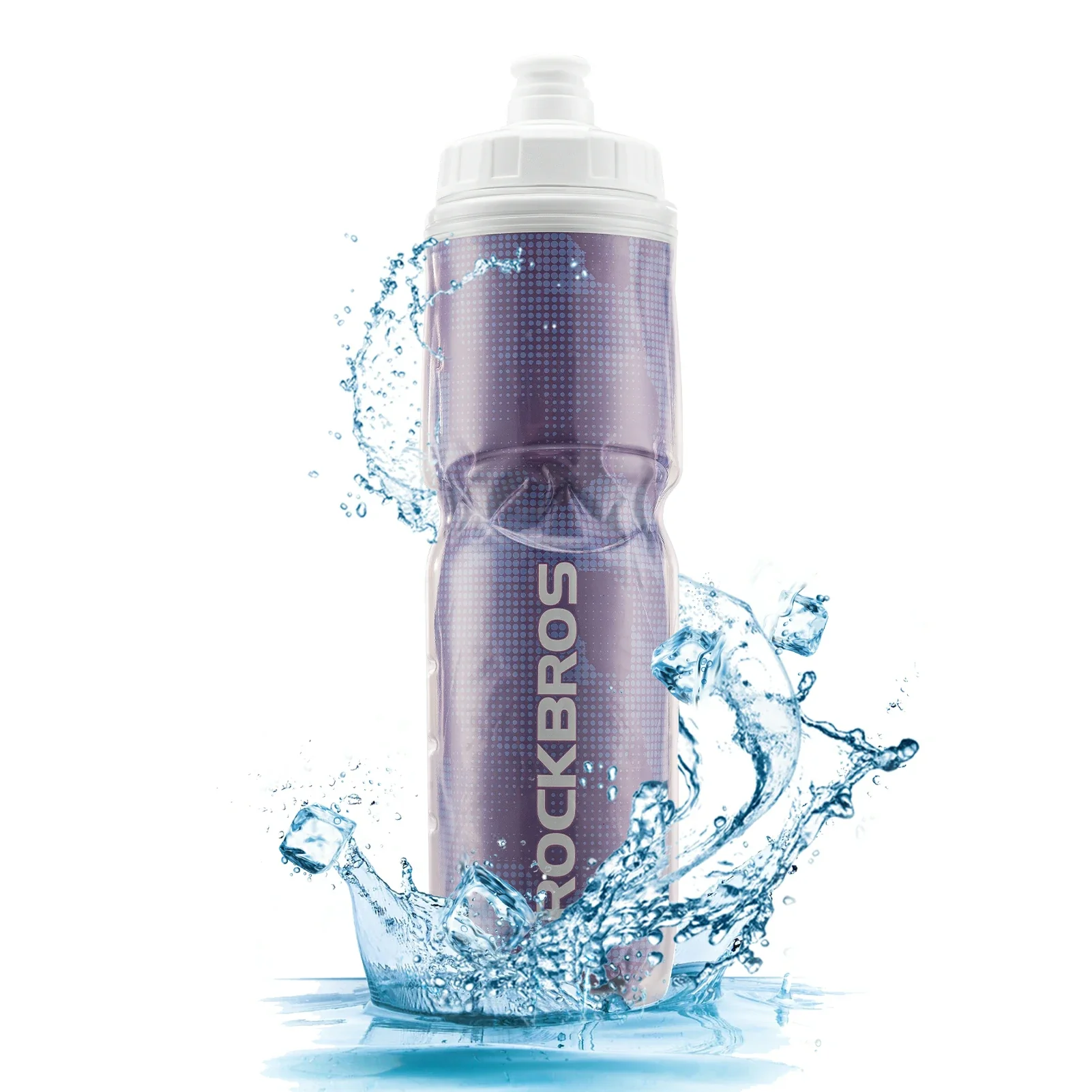 ROCKBROS 24OZ Insulated Bike Water Bottle - Image 2