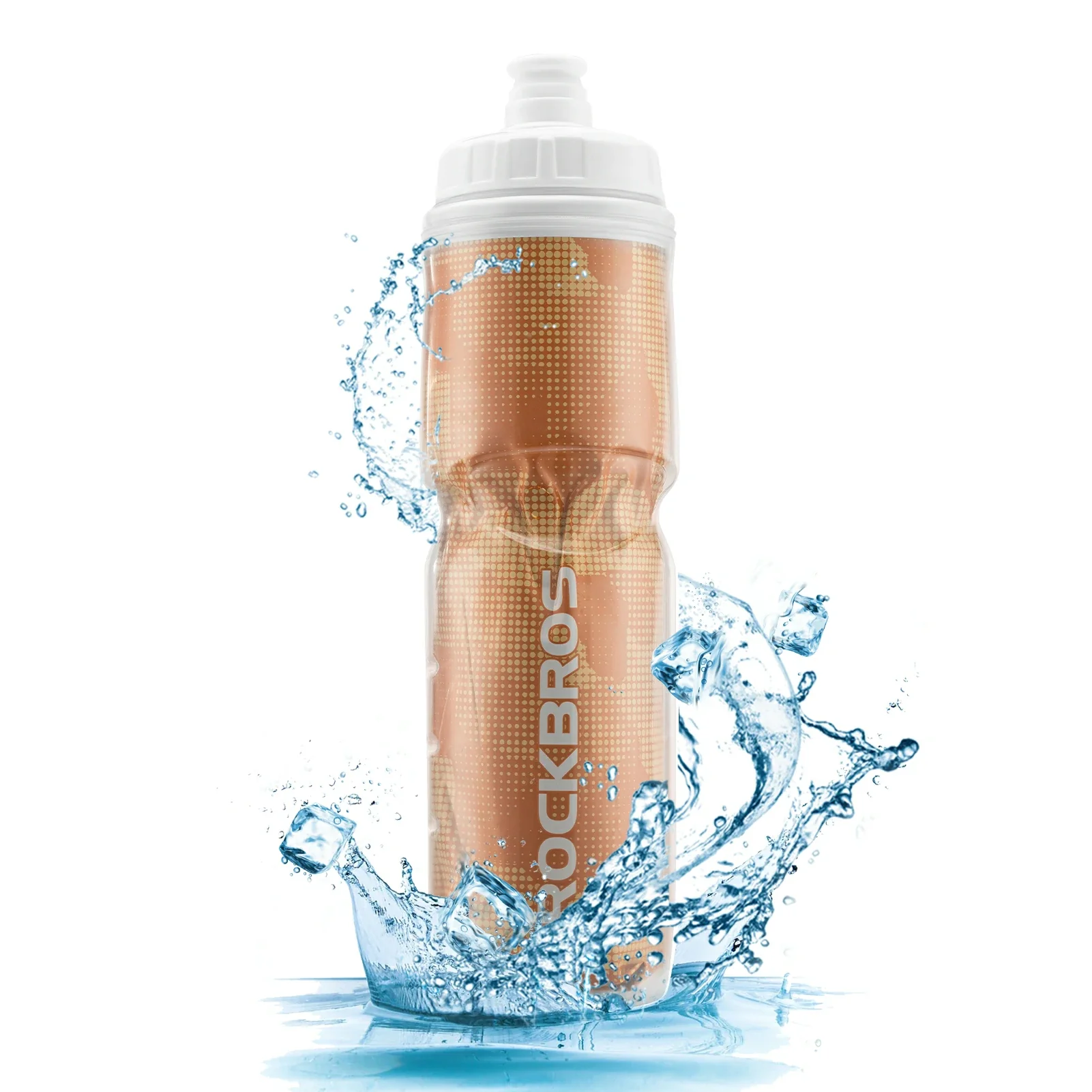 ROCKBROS 24OZ Insulated Bike Water Bottle - Image 4