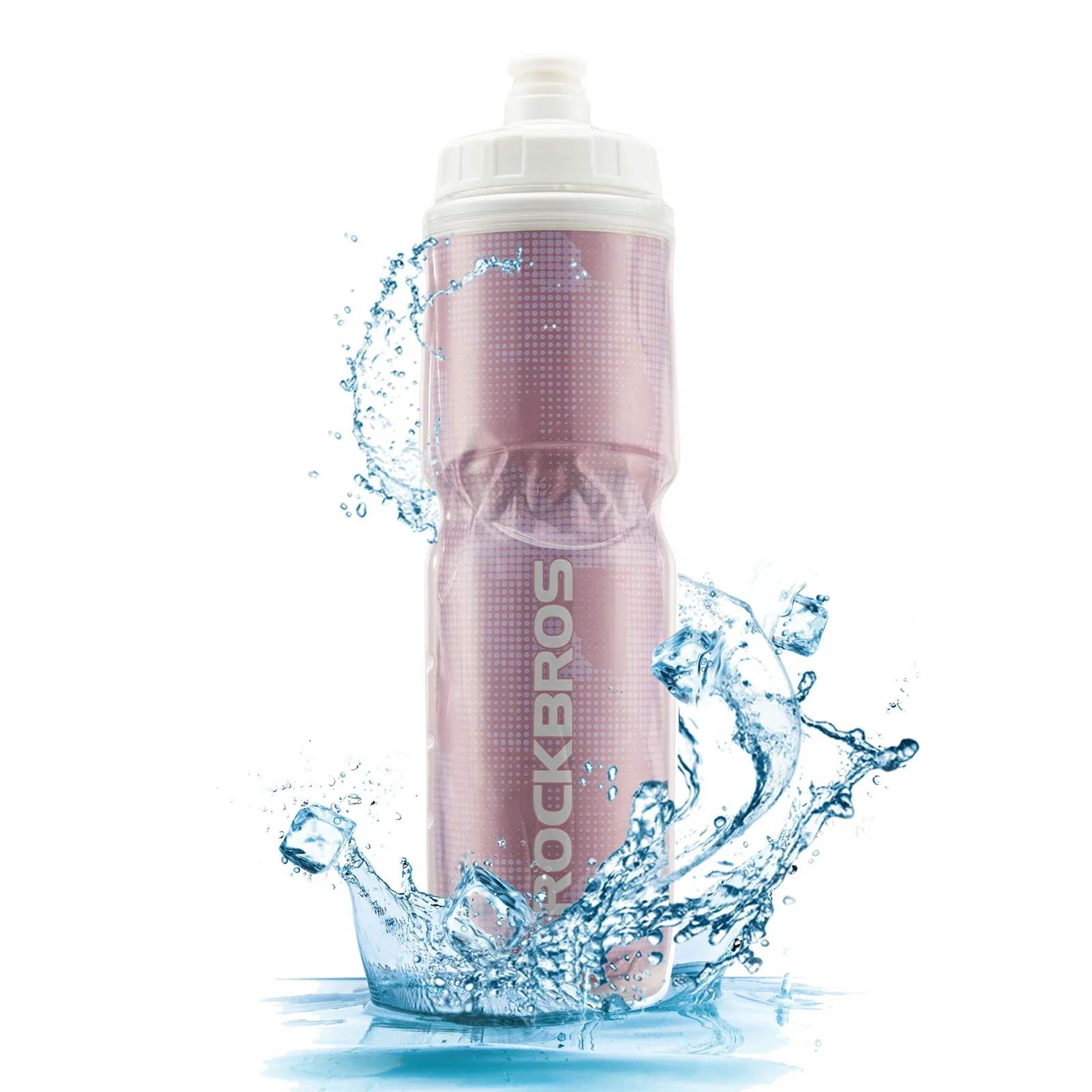 ROCKBROS 24OZ Insulated Bike Water Bottle - Image 5