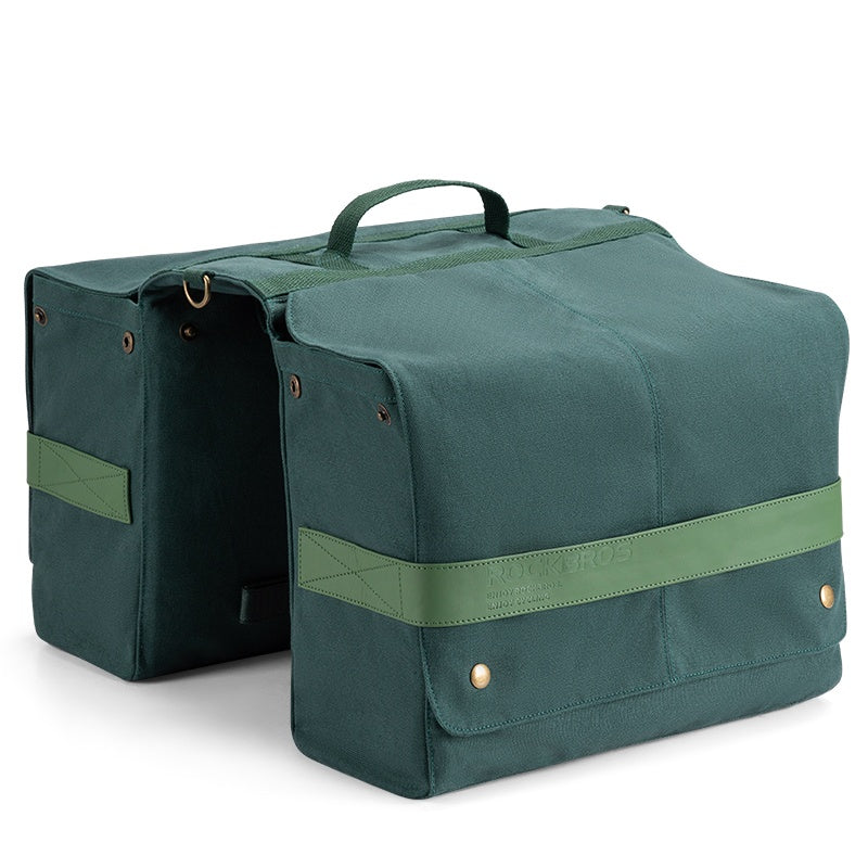ROCKBROS 27L Expandable Bike Pannier Bag with Shoulder Strap for Various Bikes - Image 3