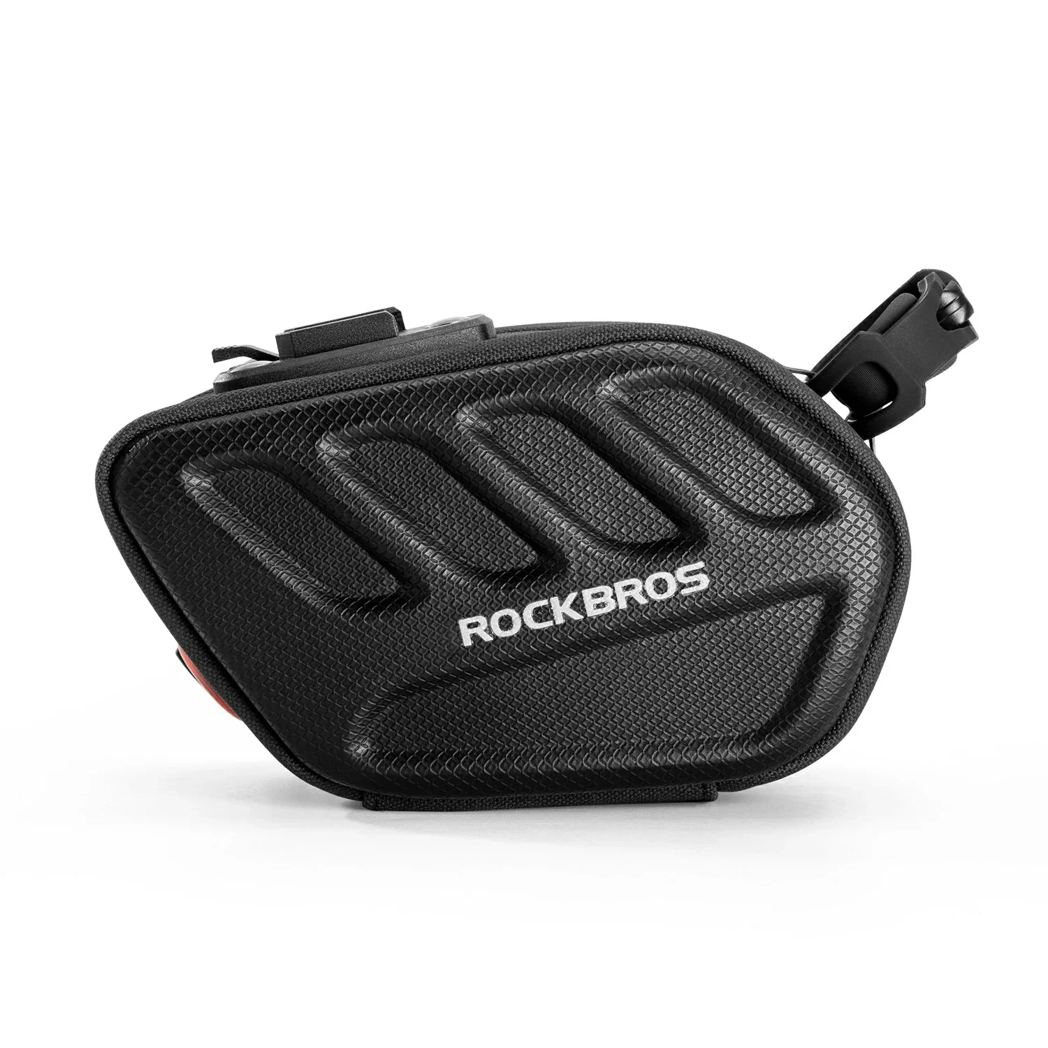 ROCKBROS 3D Shell Saddle Bike Seat Bag with Light Tail - Image 2
