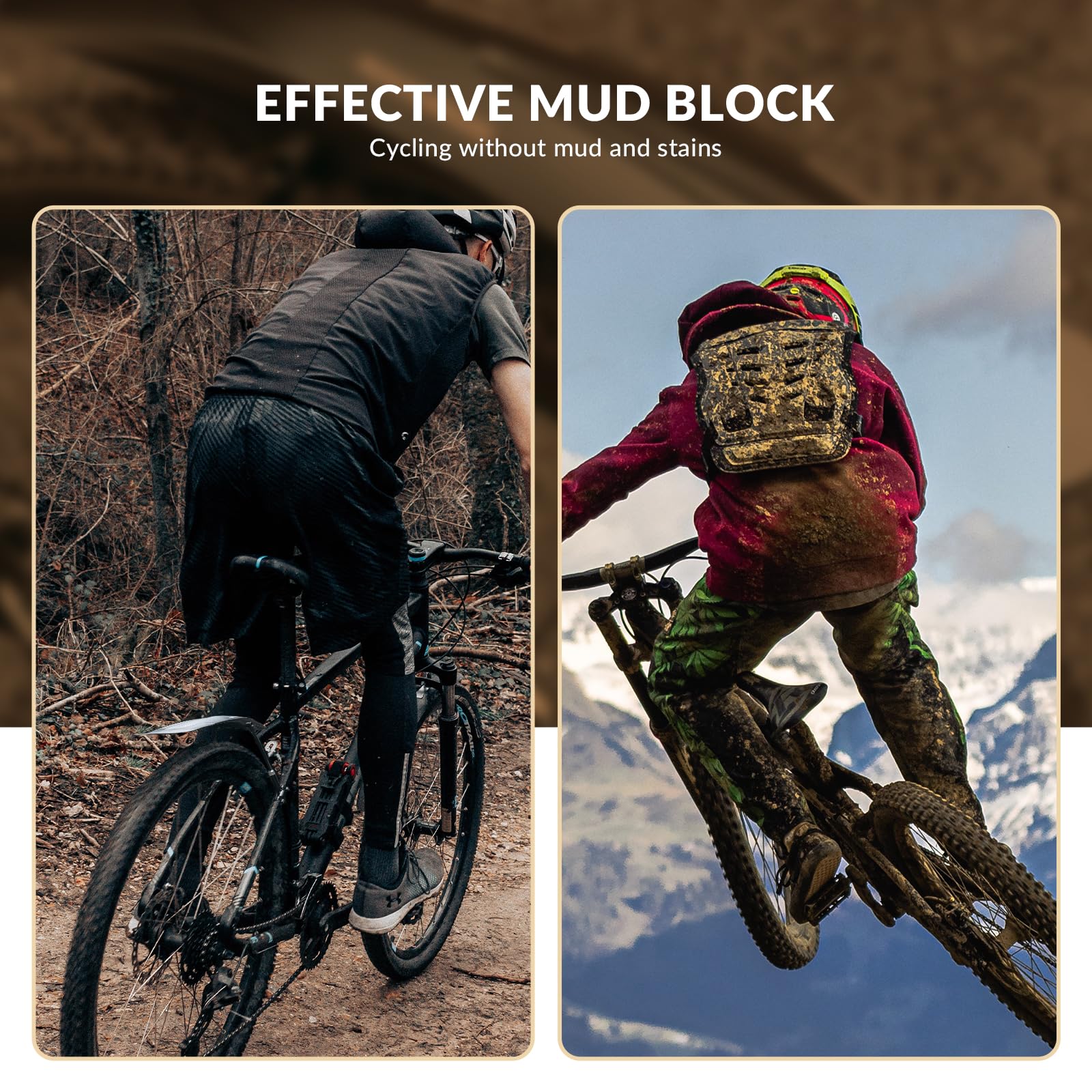 ROCKBROS Adjustable Bike Fender for 26"/27.5"/29" MTB Mud Guards - Image 9