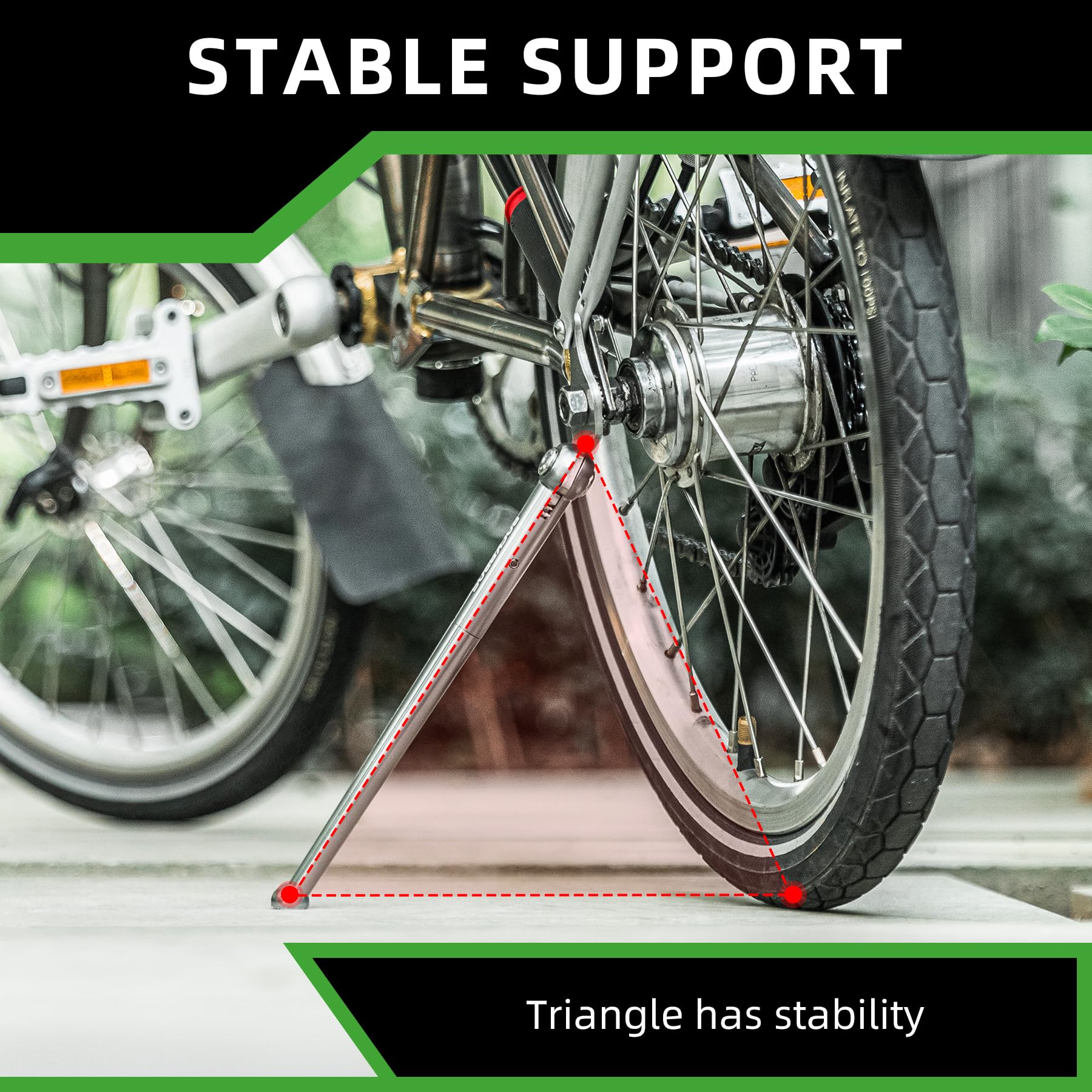 ROCKBROS Kickstand for 16'' Folding Bike - Image 10