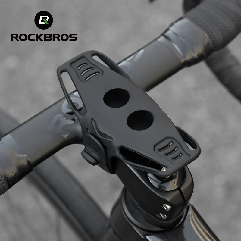 ROCKBROS Bicycle Motorcycle Bike Mount Phone Holder 4.6'' - Image 3