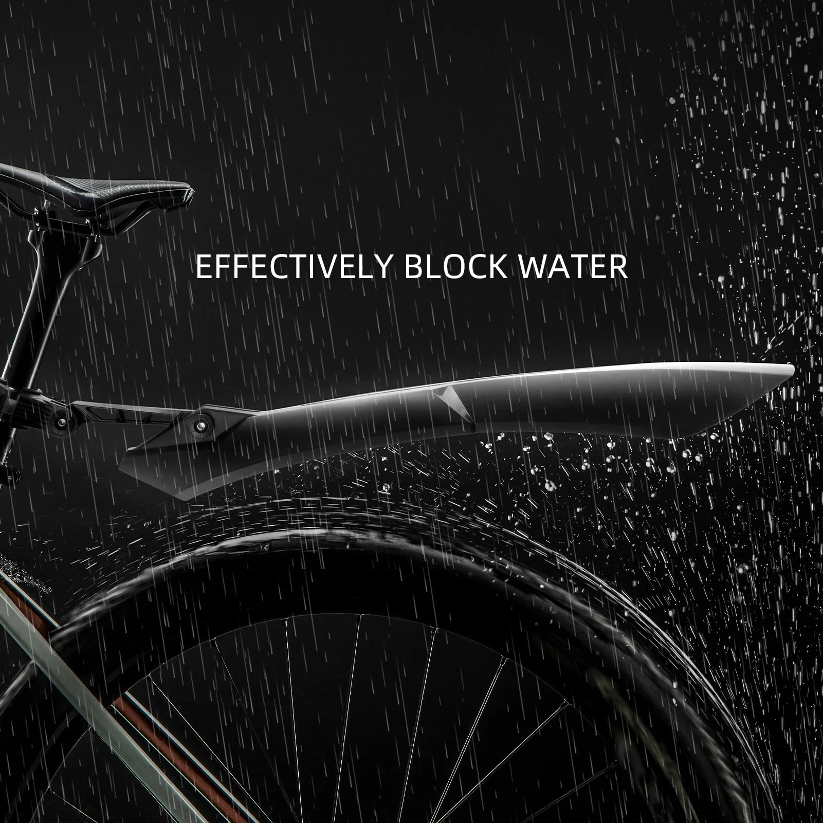ROCKBROS Bike Adjustable MTB Fenders Mudguard Rear Fenders Cycling Mud Guard - Image 6