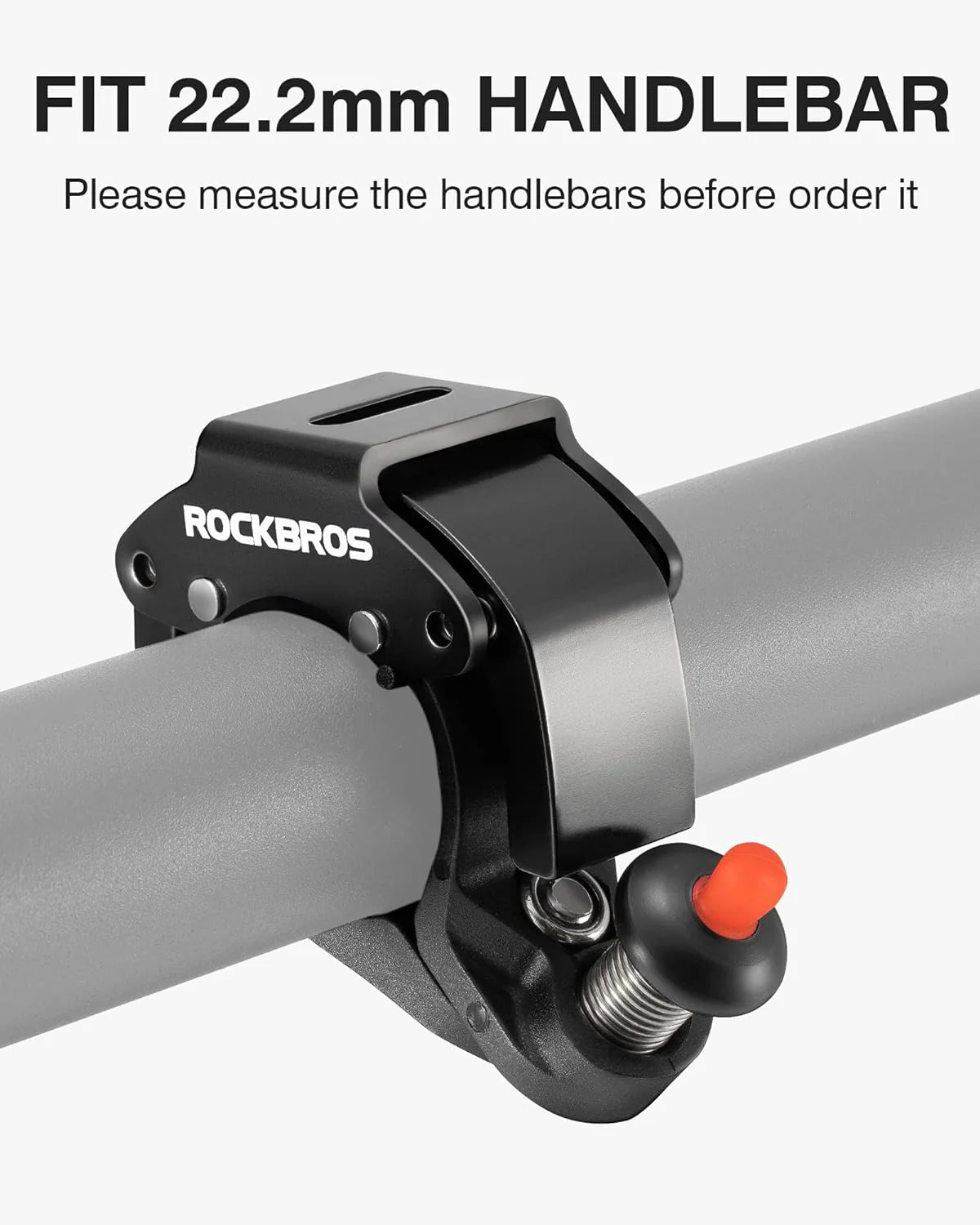 ROCKBROS Bike Bells Hidden for 22.2mm Handlebars More Than 100dB - Image 11