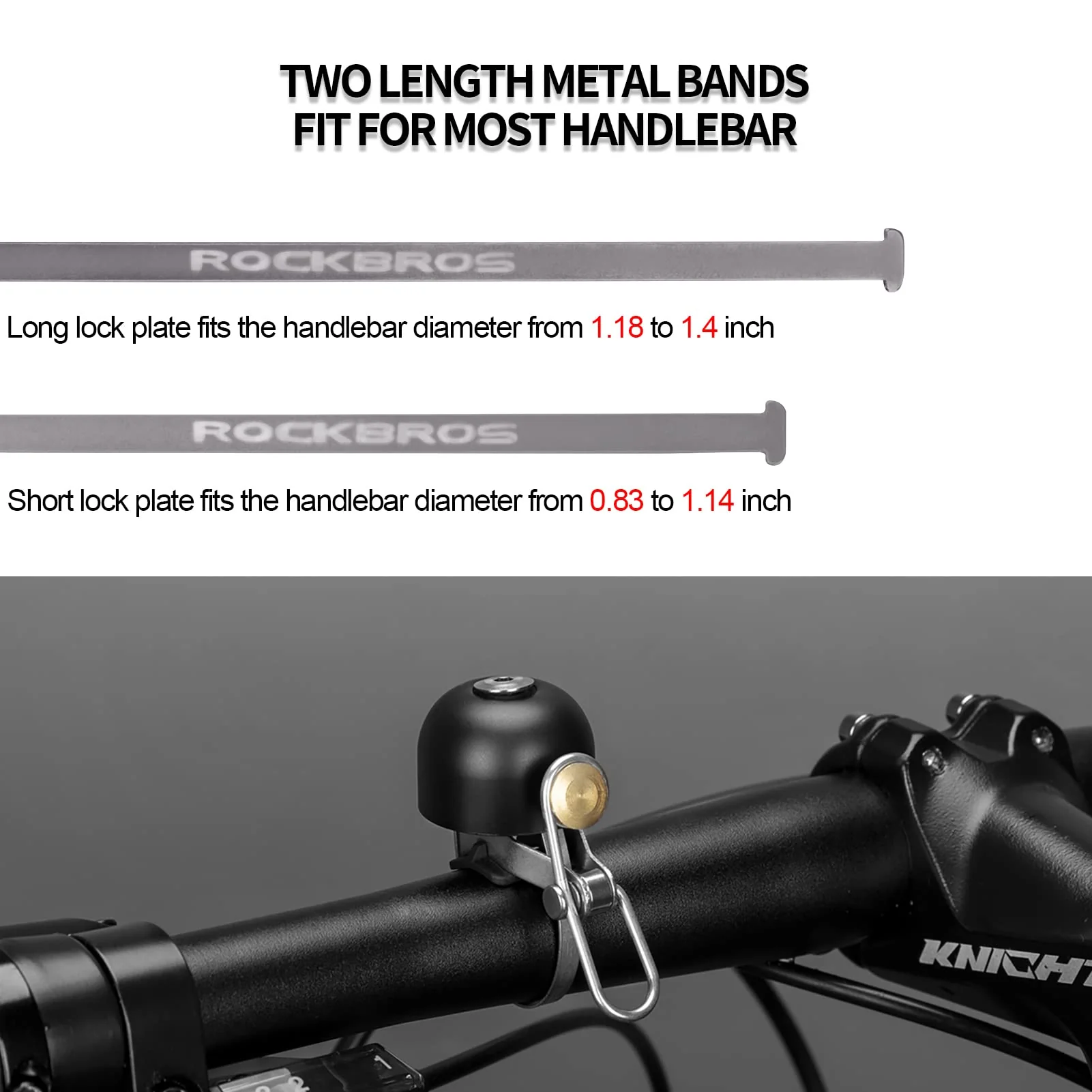 ROCKBROS Bike Classic Bicycle Bell  Loud Sound Bells - Image 10
