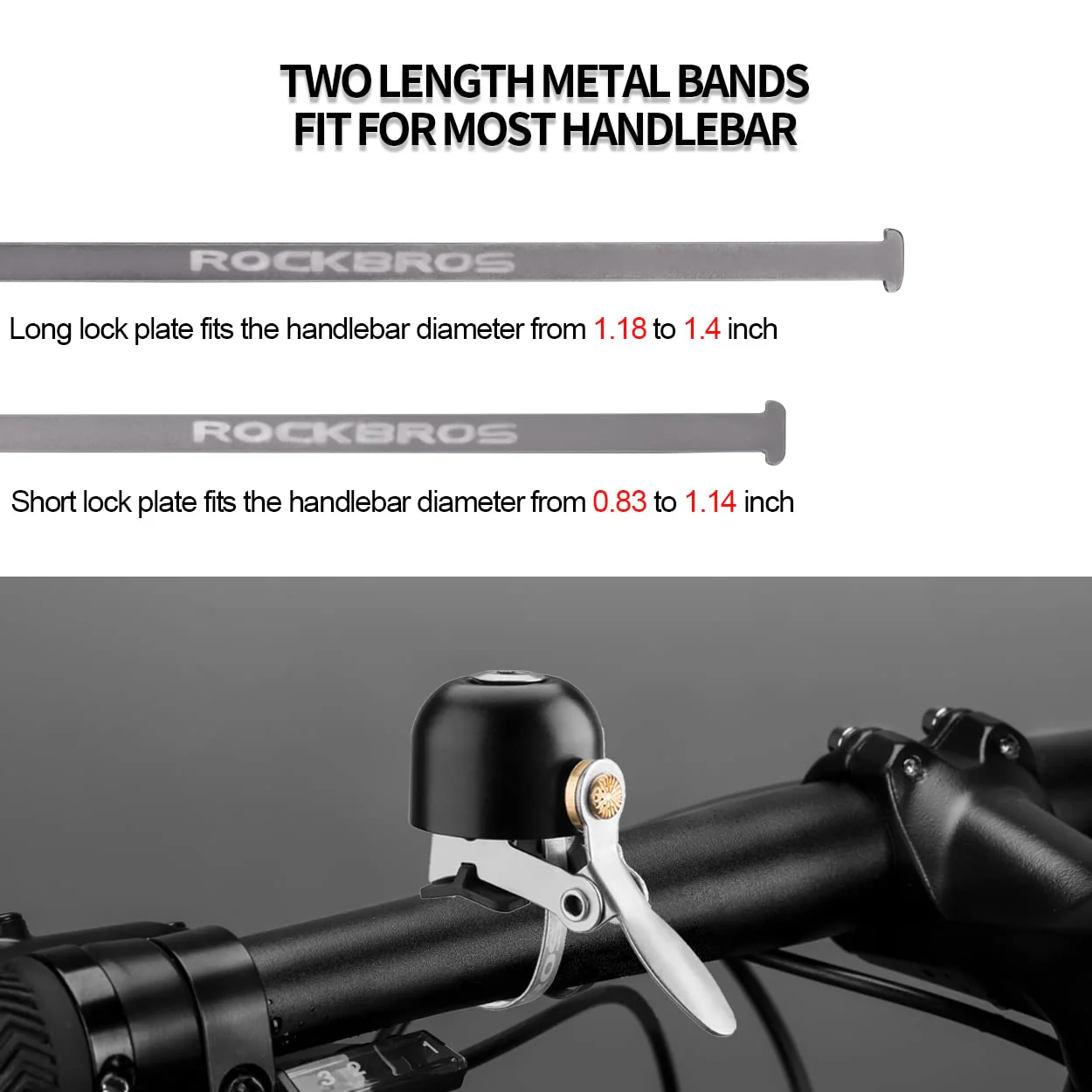 ROCKBROS Bike Classic Bicycle Bell  Loud Sound Bells - Image 17