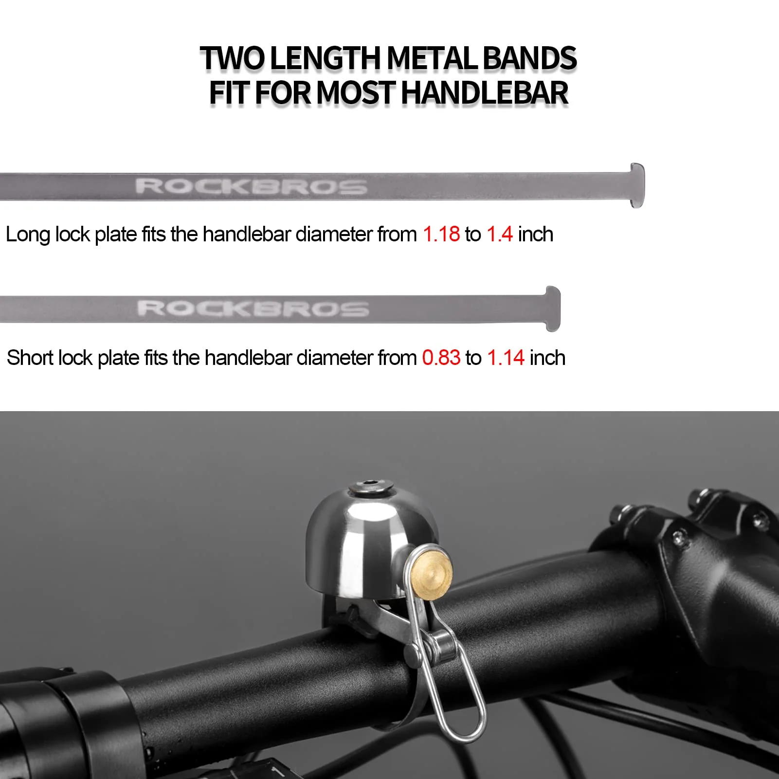ROCKBROS Bike Classic Bicycle Bell  Loud Sound Bells - Image 22