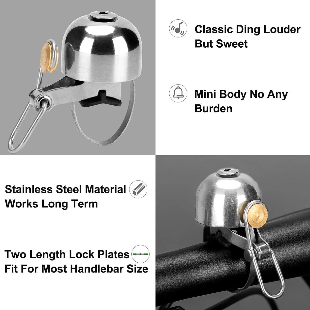 ROCKBROS Bike Classic Bicycle Bell  Loud Sound Bells - Image 24