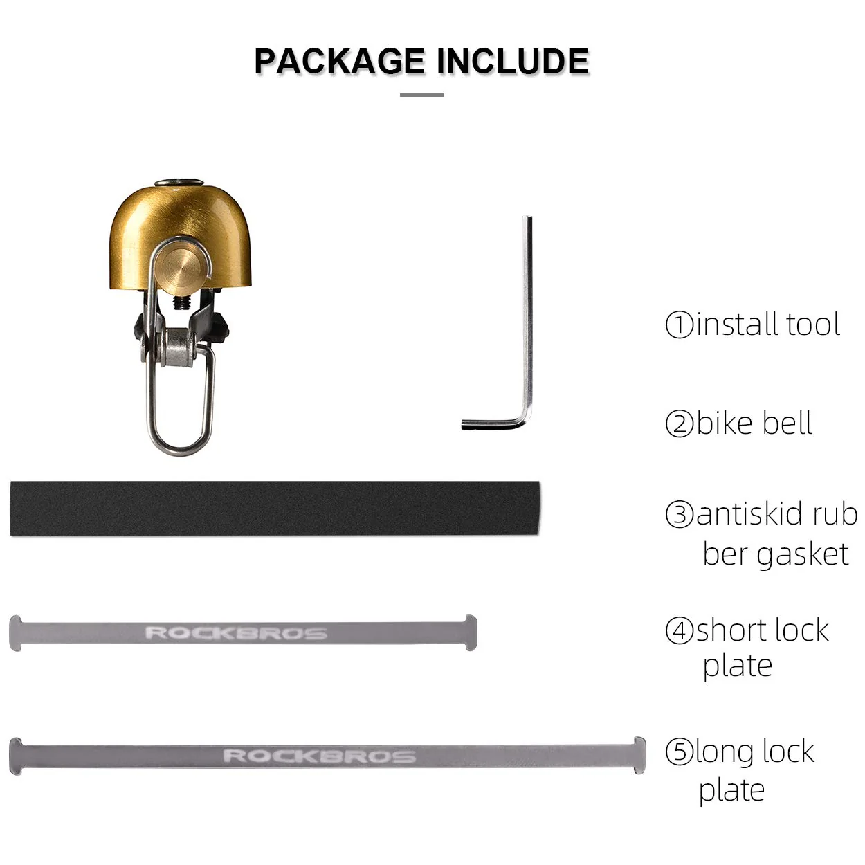 ROCKBROS Bike Classic Bicycle Bell  Loud Sound Bells - Image 32