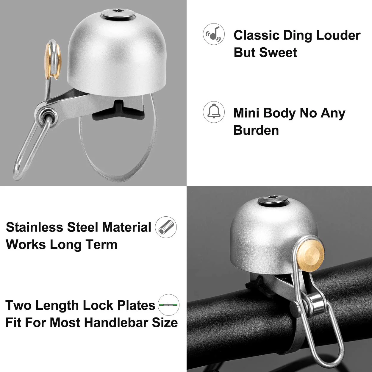 ROCKBROS Bike Classic Bicycle Bell  Loud Sound Bells - Image 48