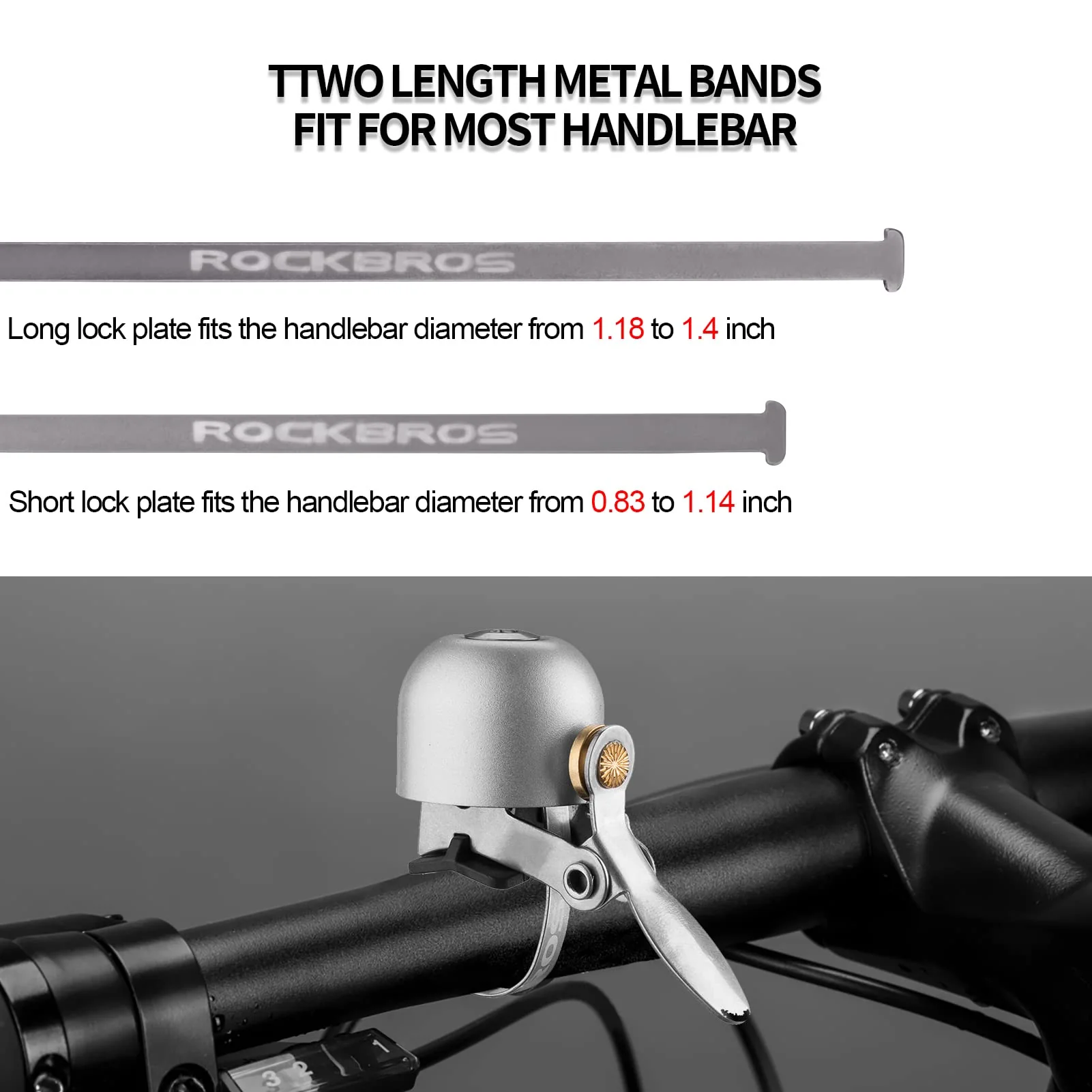ROCKBROS Bike Classic Bicycle Bell  Loud Sound Bells - Image 53