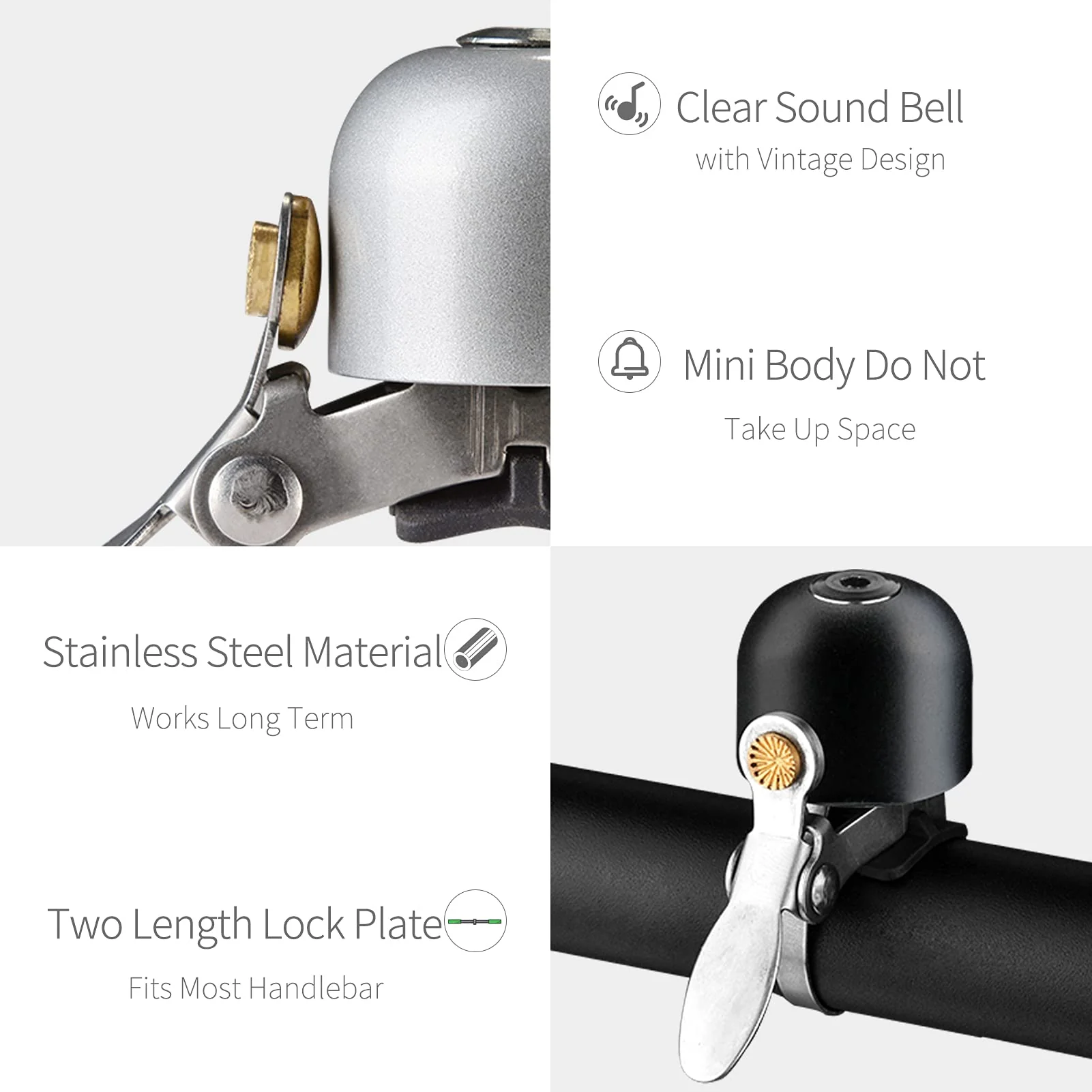 ROCKBROS Bike Classic Bicycle Bell  Loud Sound Bells - Image 55