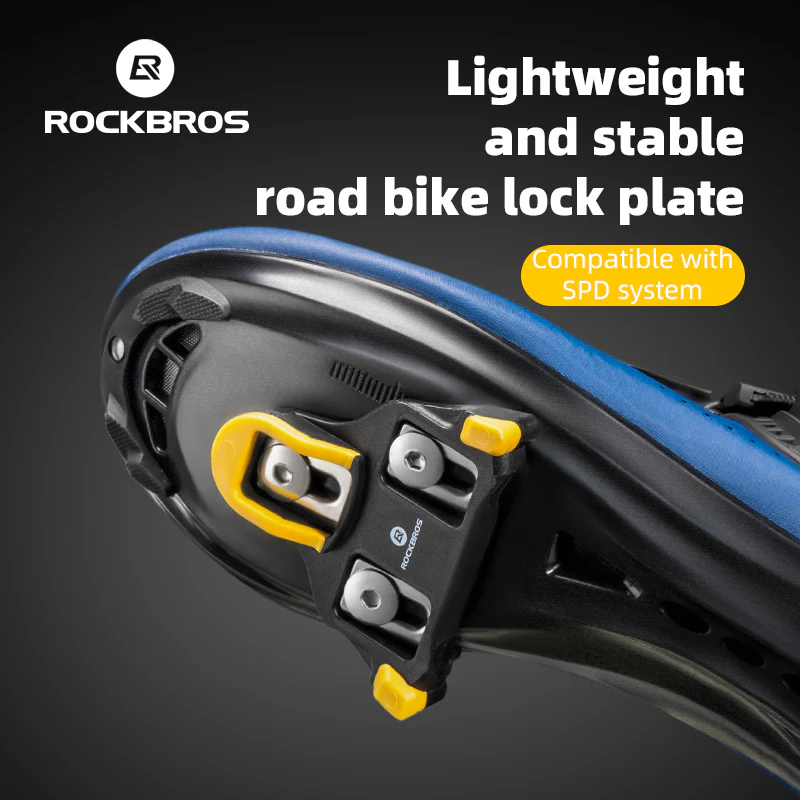 ROCKBROS Bike Cleats 6 Degree Float Shimano SPD-SL Compatible Road Indoor - Image 3