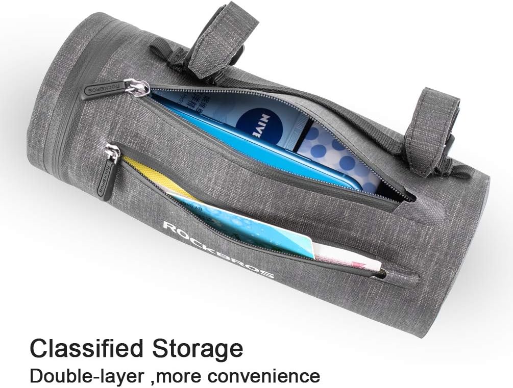 ROCKBROS Bike Handlebar Front Frame Storage Bag - Image 3