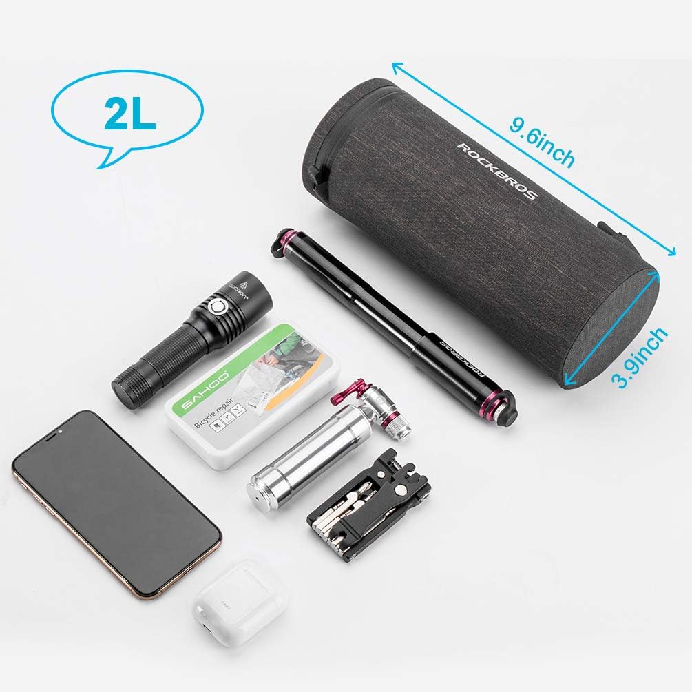 ROCKBROS Bike Handlebar Front Frame Storage Bag - Image 5