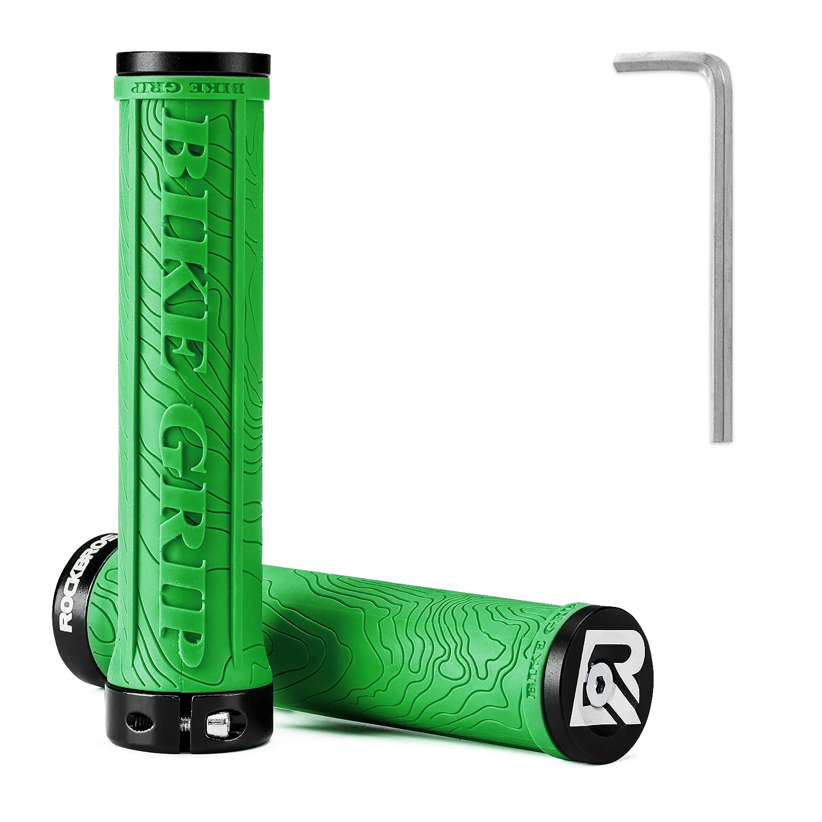 ROCKBROS Bike Handlebar Grips Double Lock-on MTB Bicycle Handle Bar Grips - Image 3