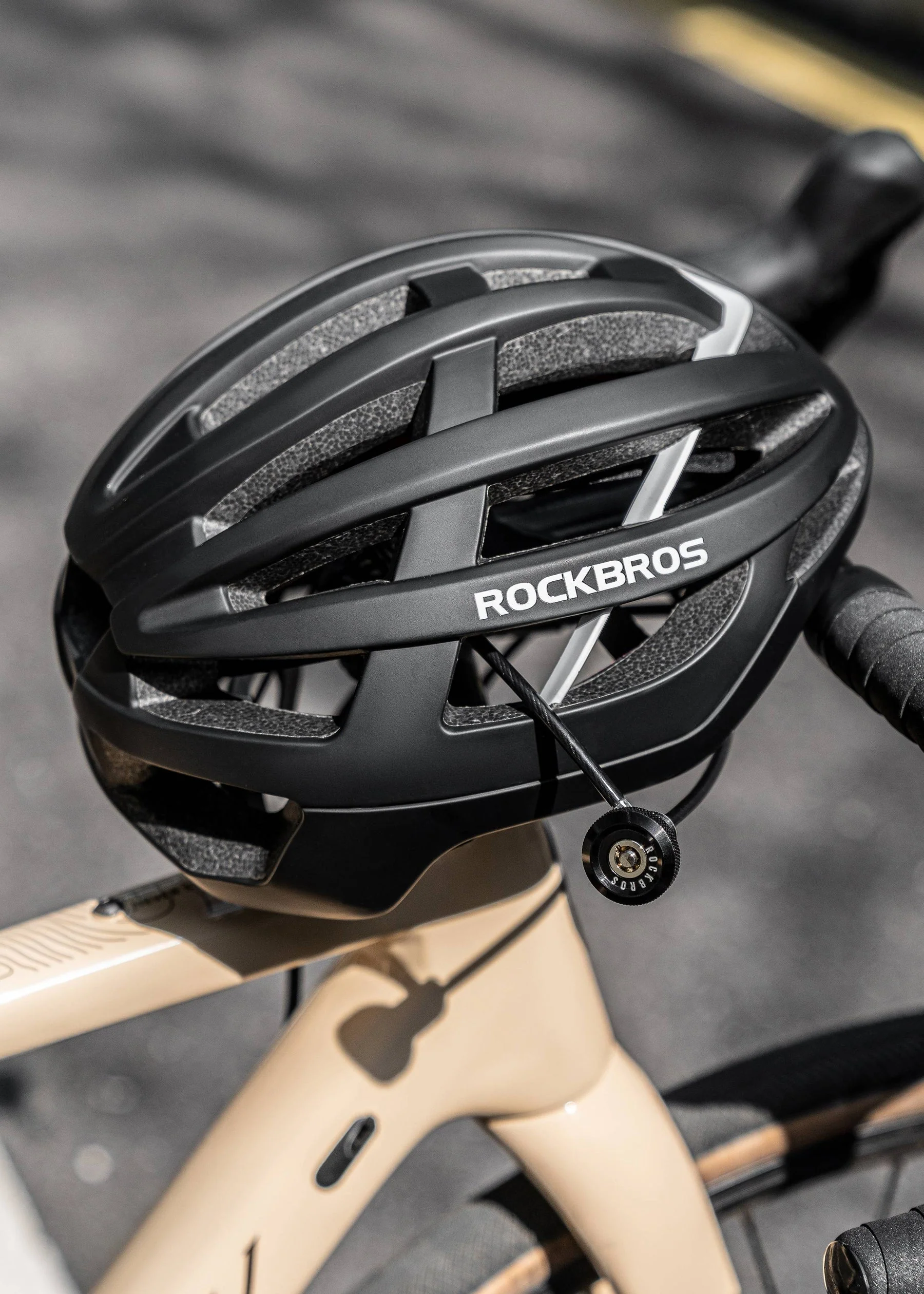 ROCKBROS Bike Hidden Cable Lock-road to sky - Image 6