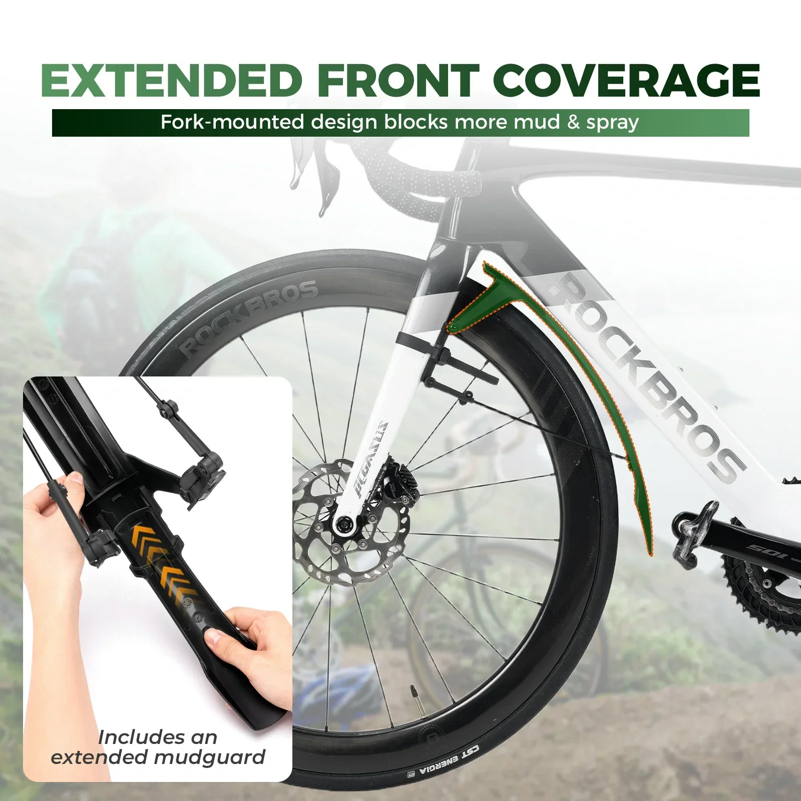 Bike Mudguard Road Gravel MTB FK-892 - Image 6