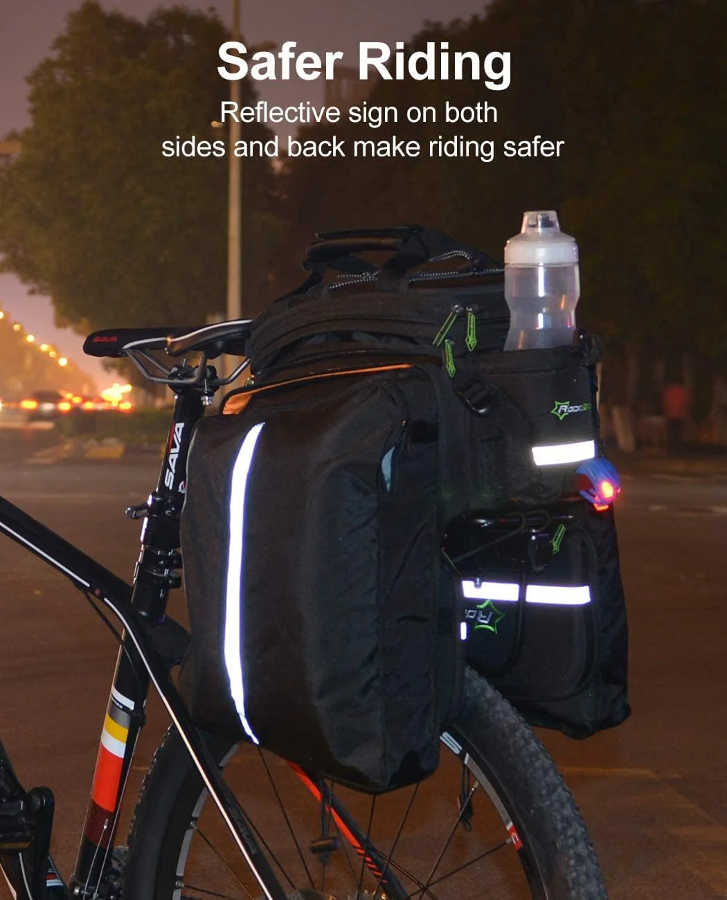 ROCKBROS Bike Panniers for Bicycle Trunk Bag 17L-45L bag Waterproof - Image 5